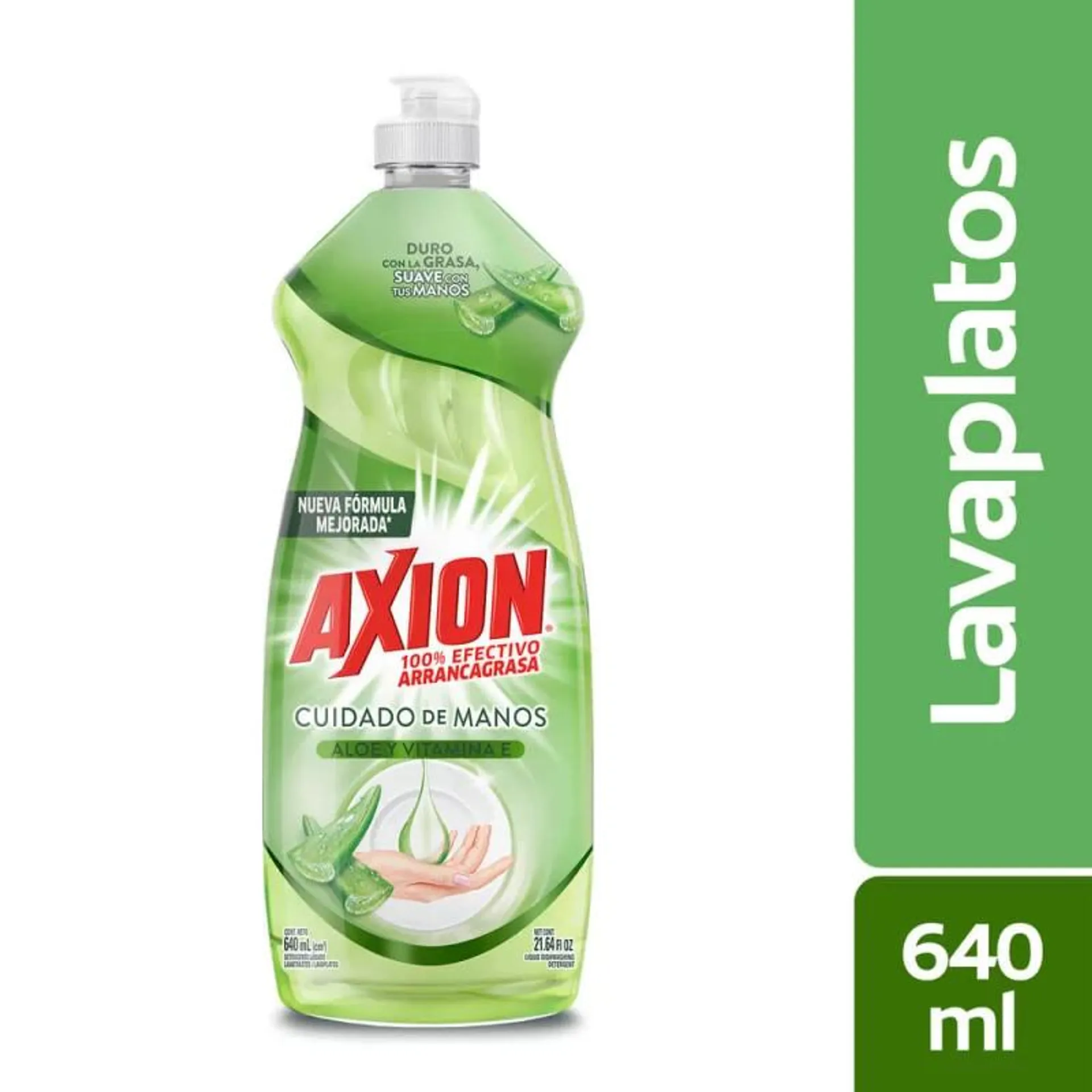 Lavaplatos en Crema Axion Aloe 640ml