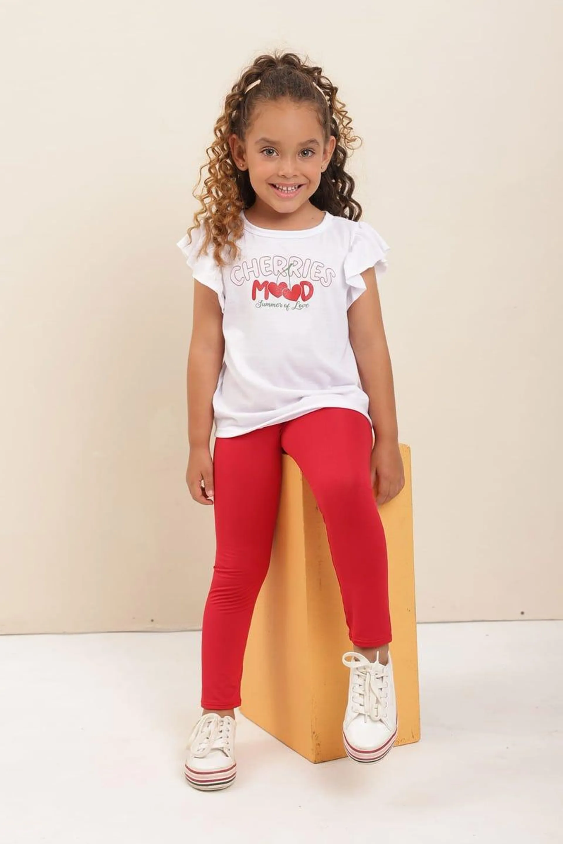 CONJUNTO X 2 CAMISETA - LEGGINGS Multicolor