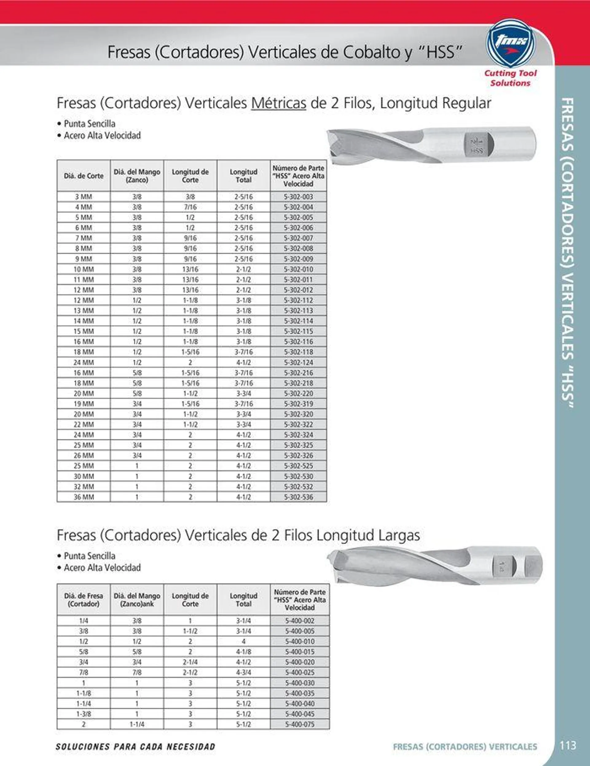 Catalogo de Cutting tool solution 15 de enero al 31 de diciembre 2024 - Pag 113