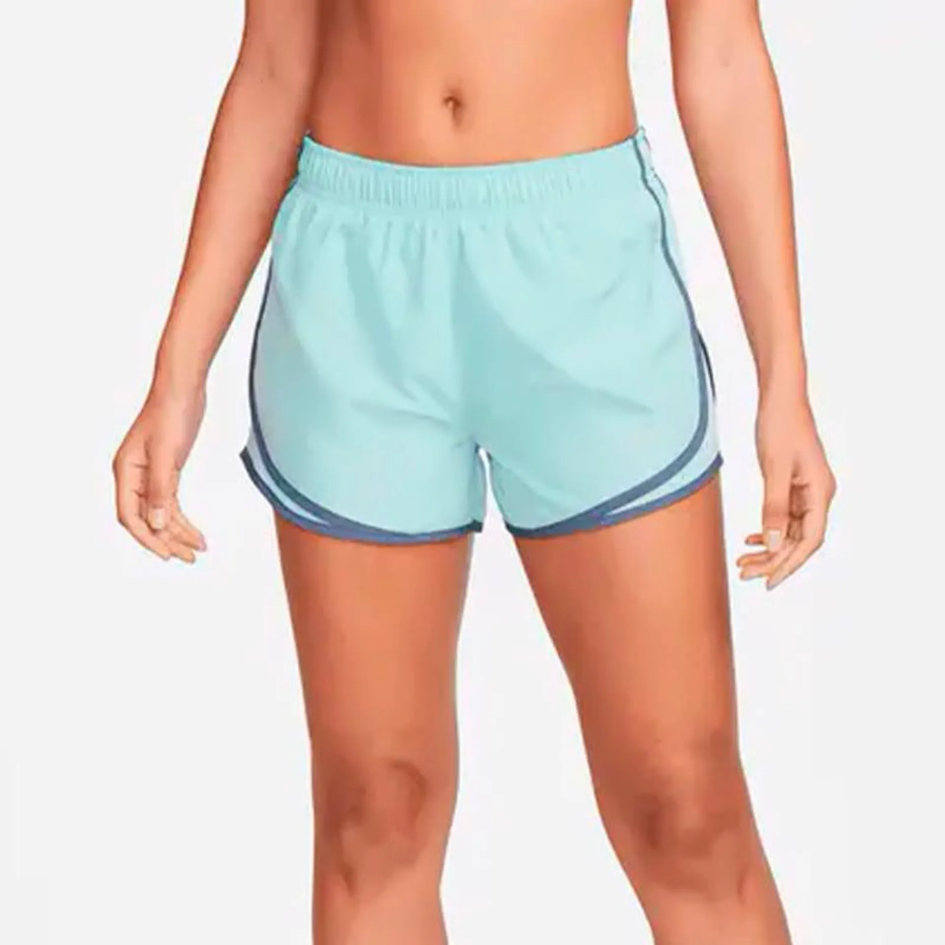 Short Nike Running Dama Tempo Dri-Fit Azul