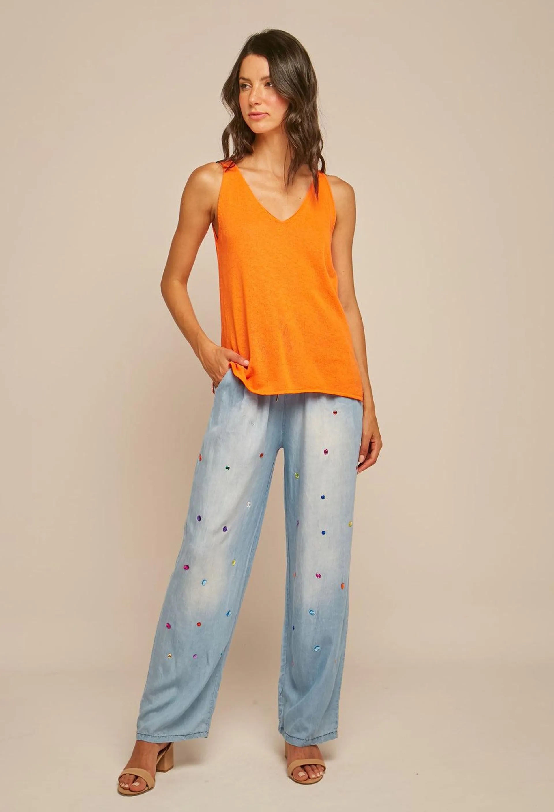 Pantalón Jogger Piedras Mujer - SALE