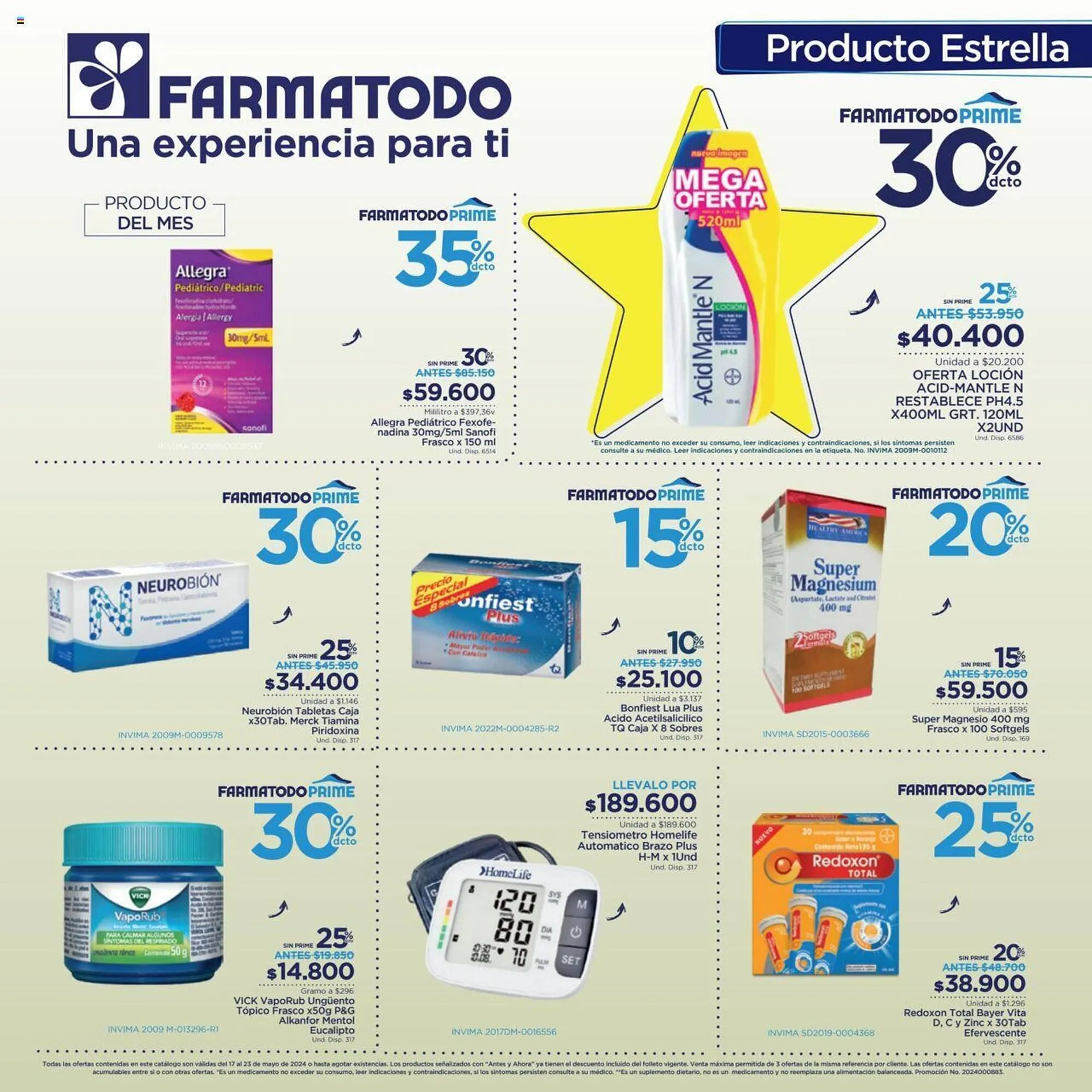 Catalogo de Catálogo FarmaTodo 17 de mayo al 23 de mayo 2024 - Pag 8