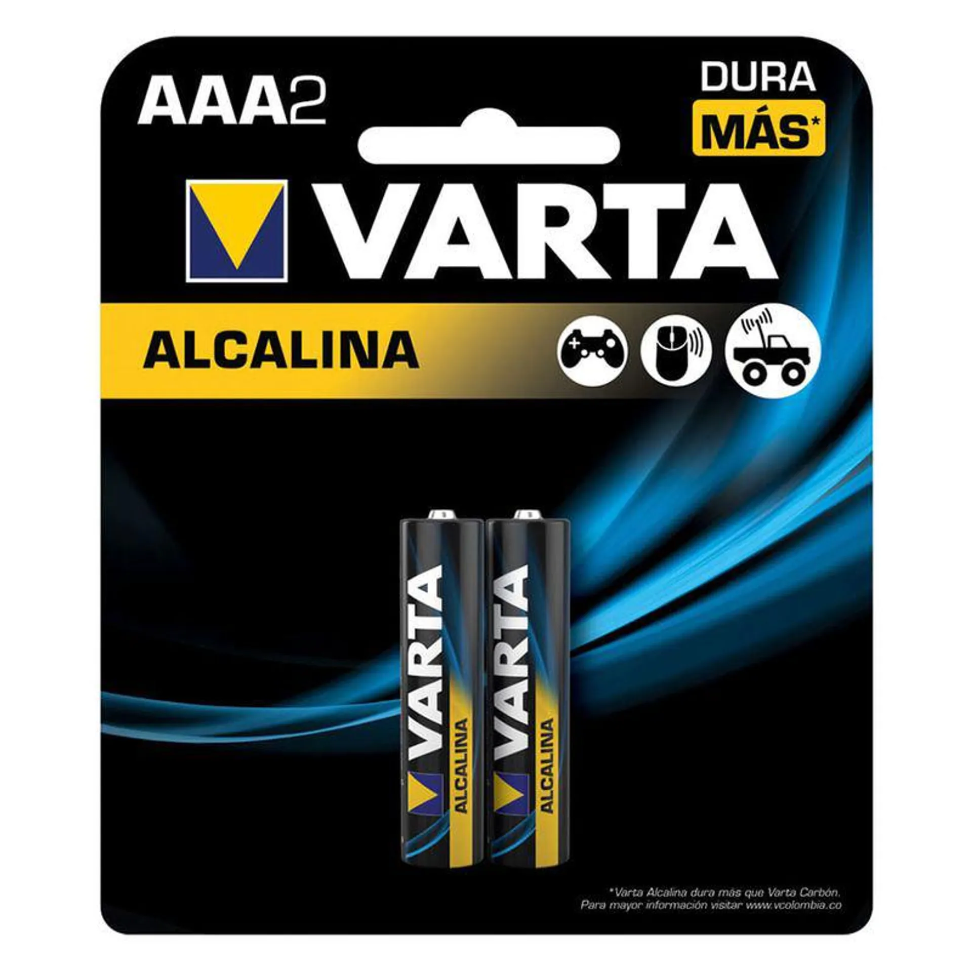 Pila varta alcalina aaa x2