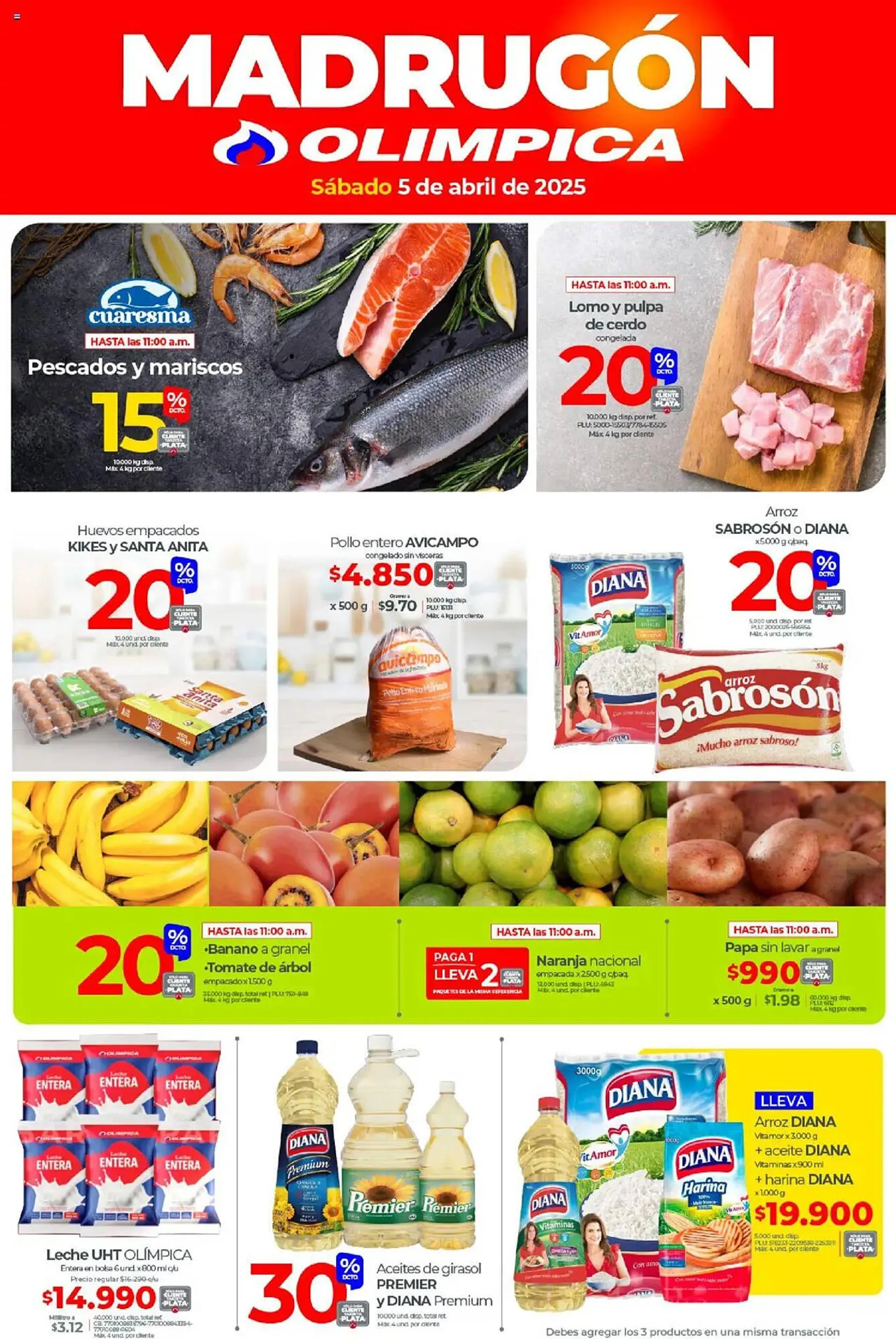 Catalogo de Catálogo Olímpica 5 de abril al 5 de abril 2025 - Pag 1