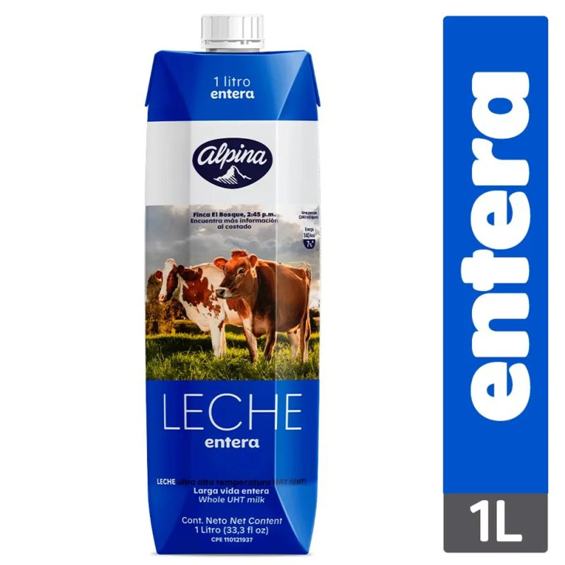 Leche Entera Caja 1 L