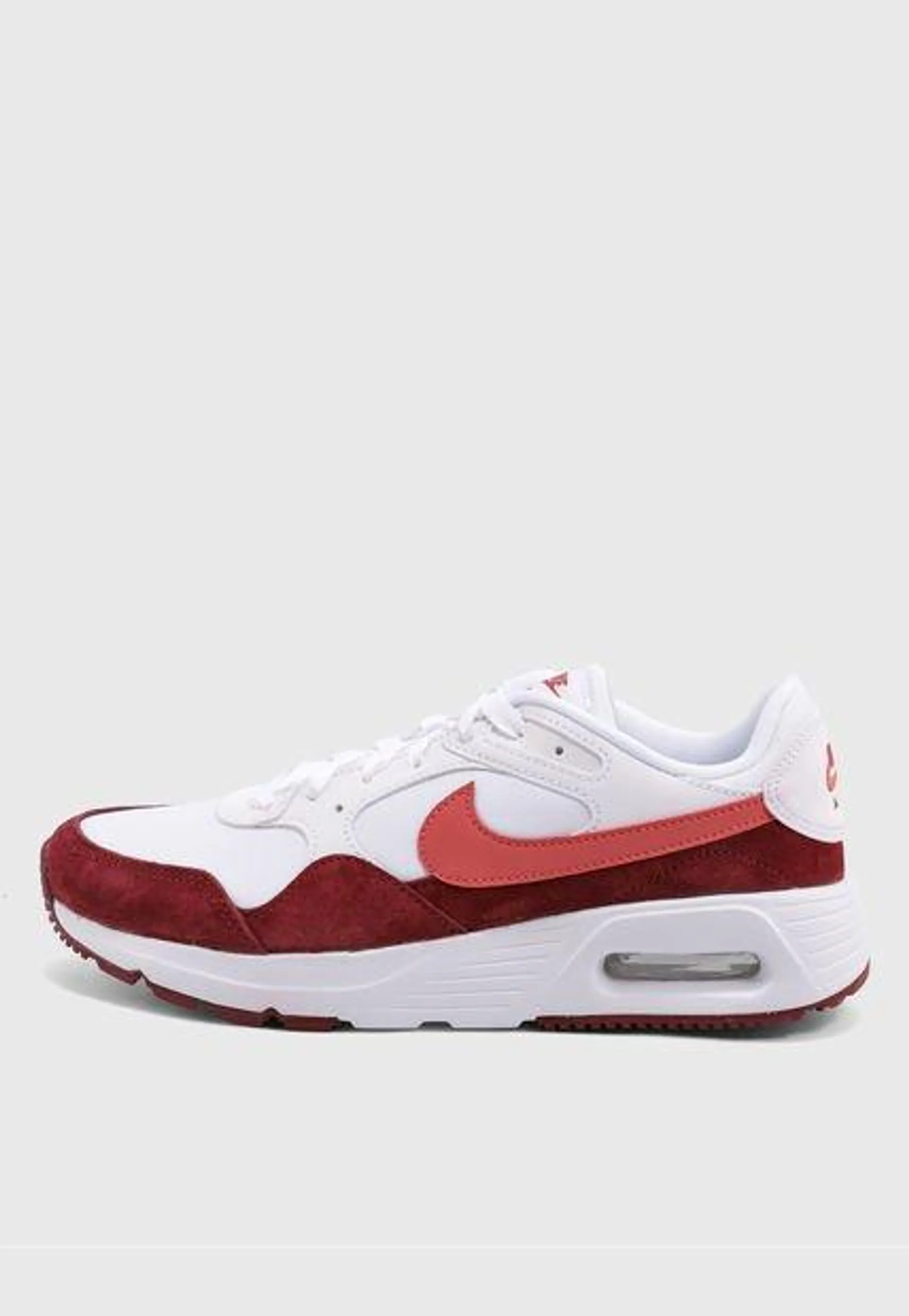 Tenis Lifestyle Blanco-Vino-Coral Nike Air Max SC