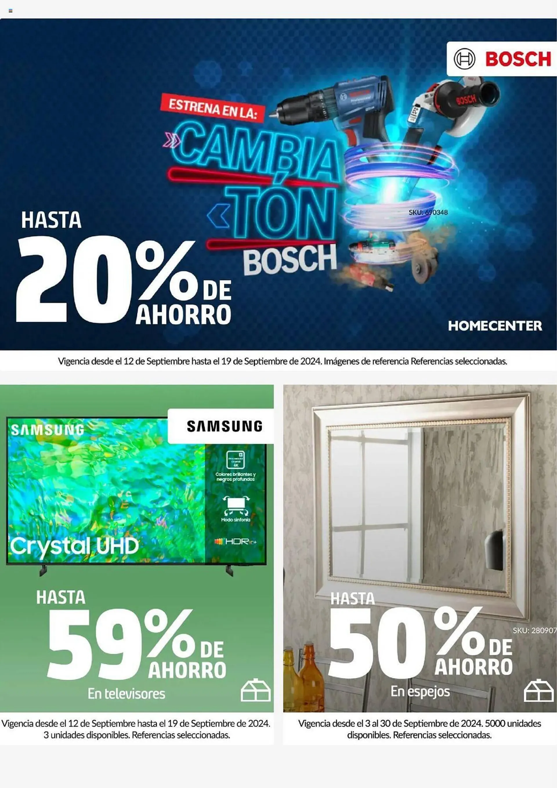 Catalogo de Catálogo Homecenter 12 de septiembre al 19 de septiembre 2024 - Pag 5