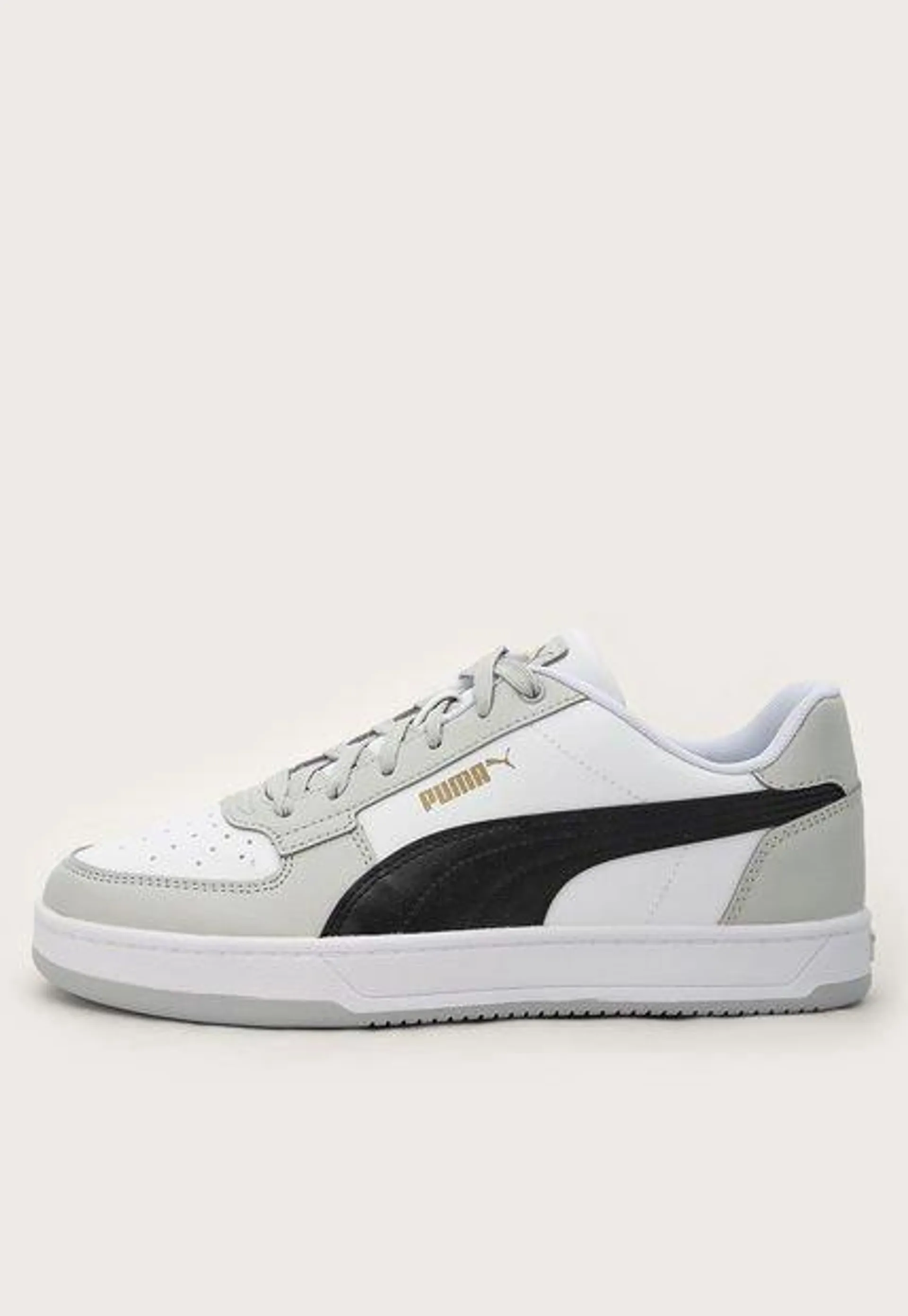 Tenis Lifestyle Blanco-Gris-Negro Puma Caven 2.0