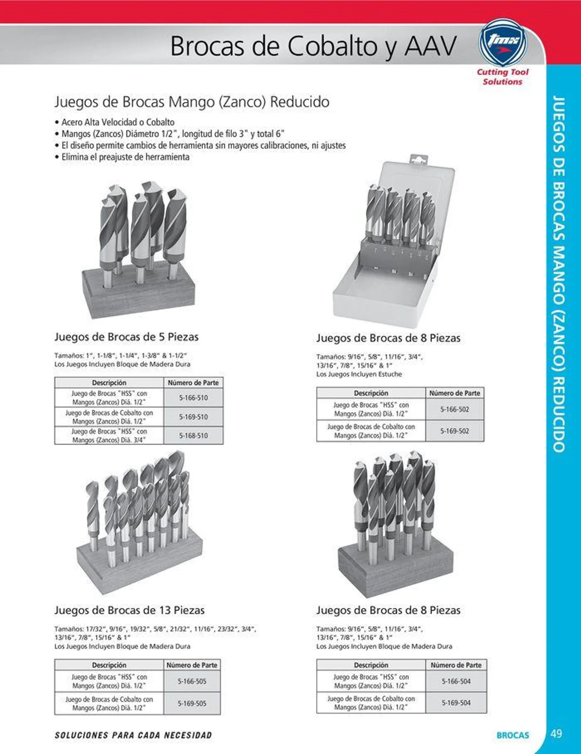 Catalogo de Cutting tool solution 15 de enero al 31 de diciembre 2024 - Pag 49