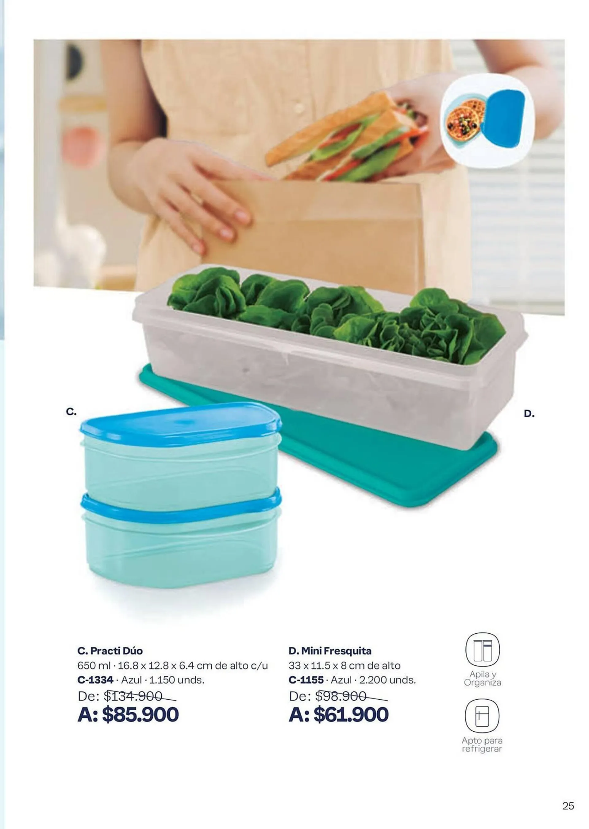 Catalogo de Catálogo Tupperware 6 de septiembre al 3 de octubre 2024 - Pag 25