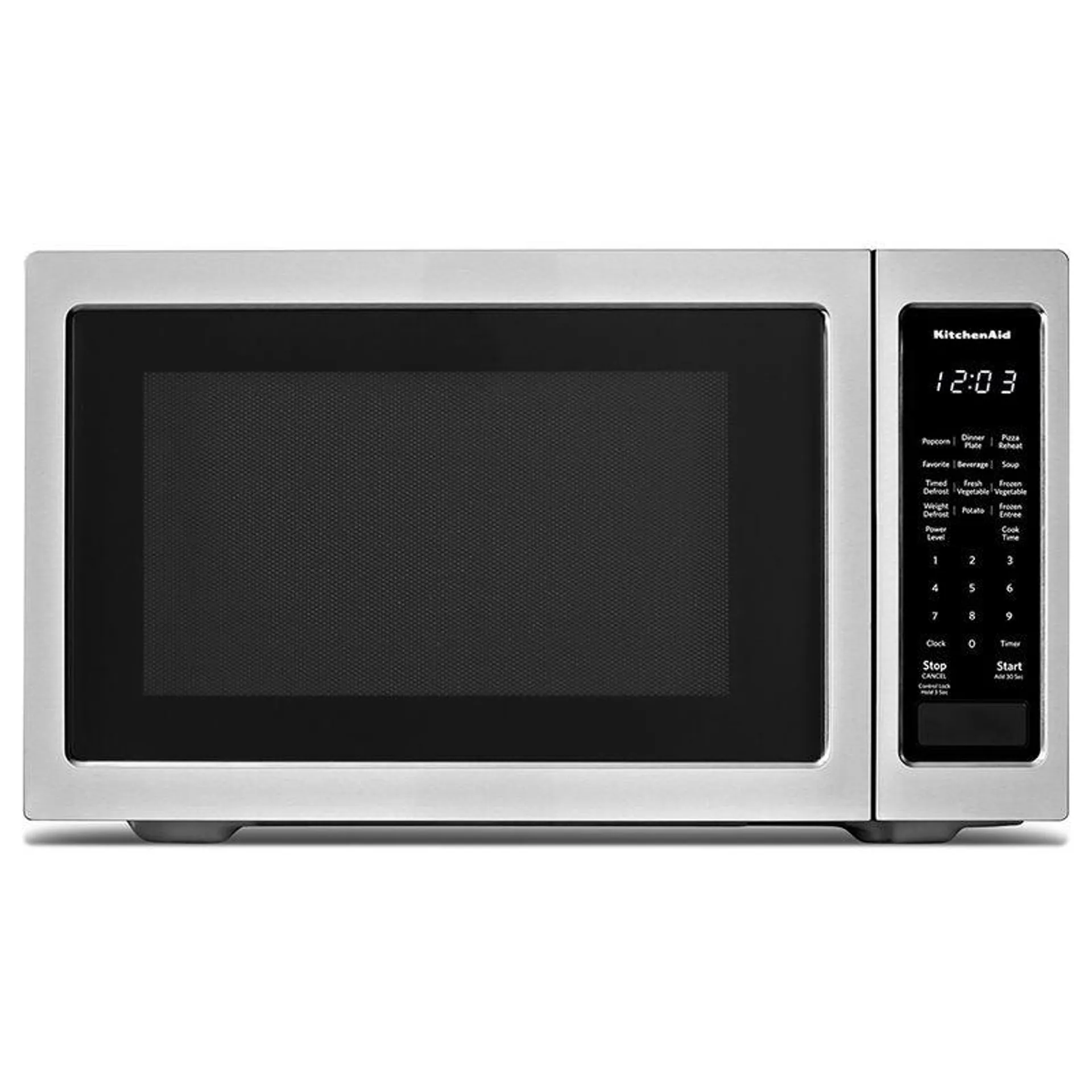 Microondas Sobre Gabinete 45 L KitchenAid Gris Acero