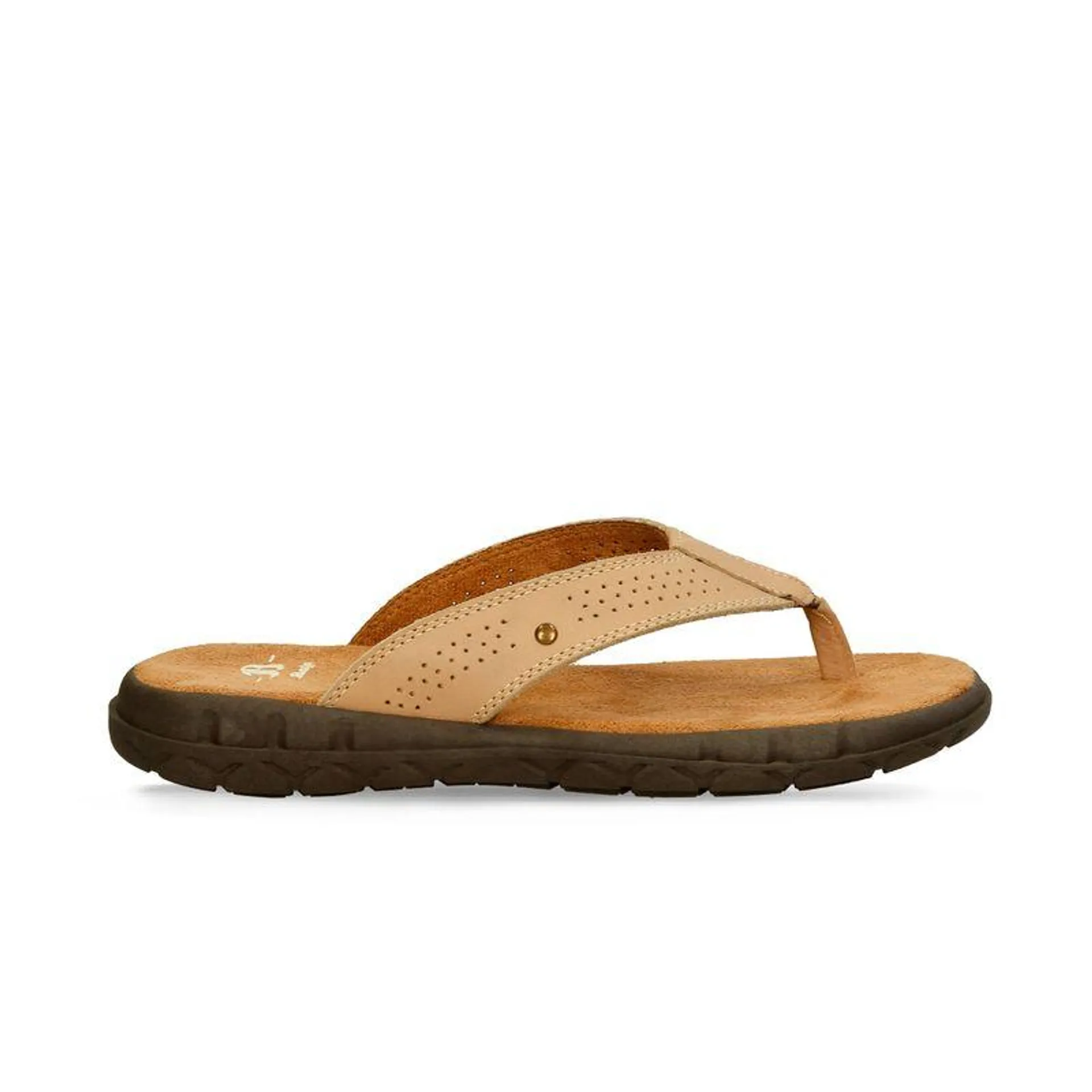 Sandalias Café Claro Bata Jerry Sandal Hombre