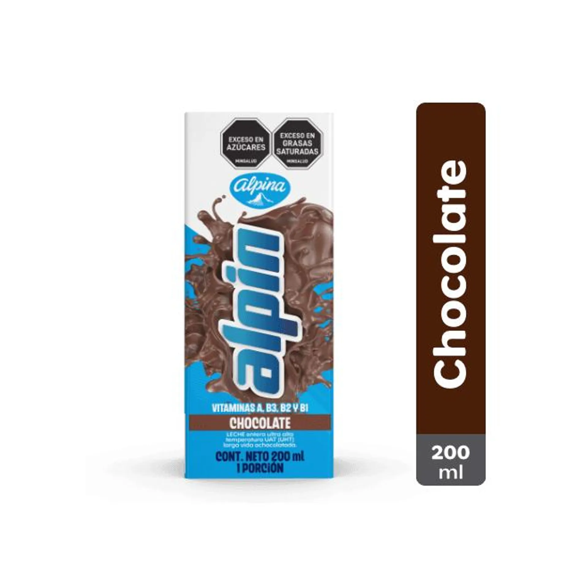 Alpin Chocolate Caja 200 ml