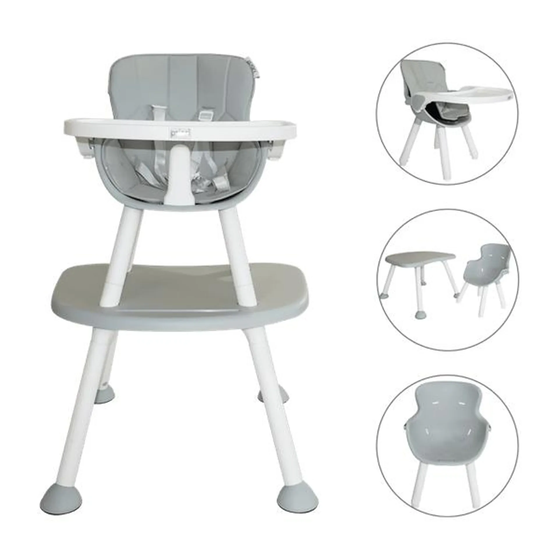 Silla Comedor para Bebé Tango Escritorio Gris - Priori