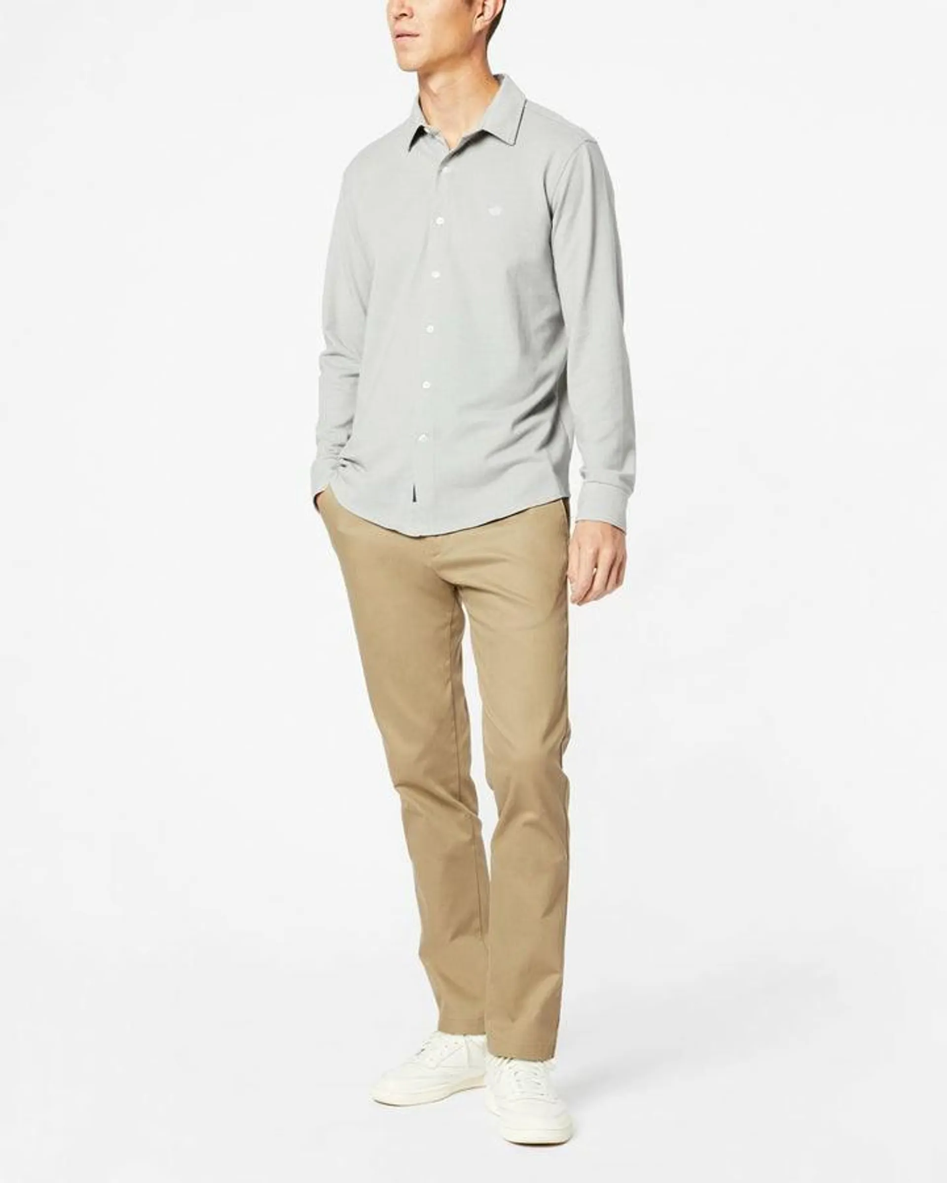 Pantalones Dockers Signature Khakis,Slim Fit Hombre Marrones | COMTD3796