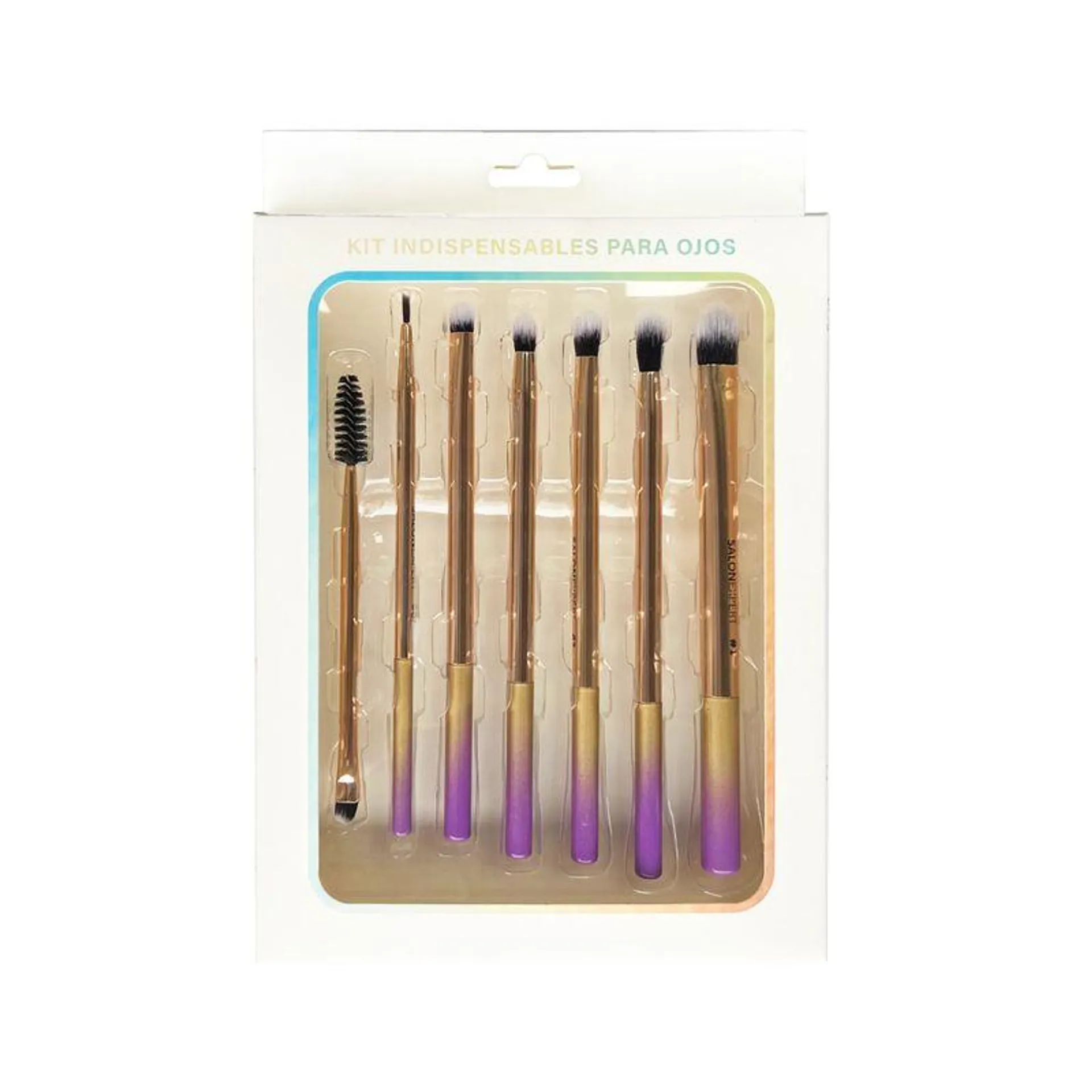 Kit De Brochas Para Ojos Salon Expert