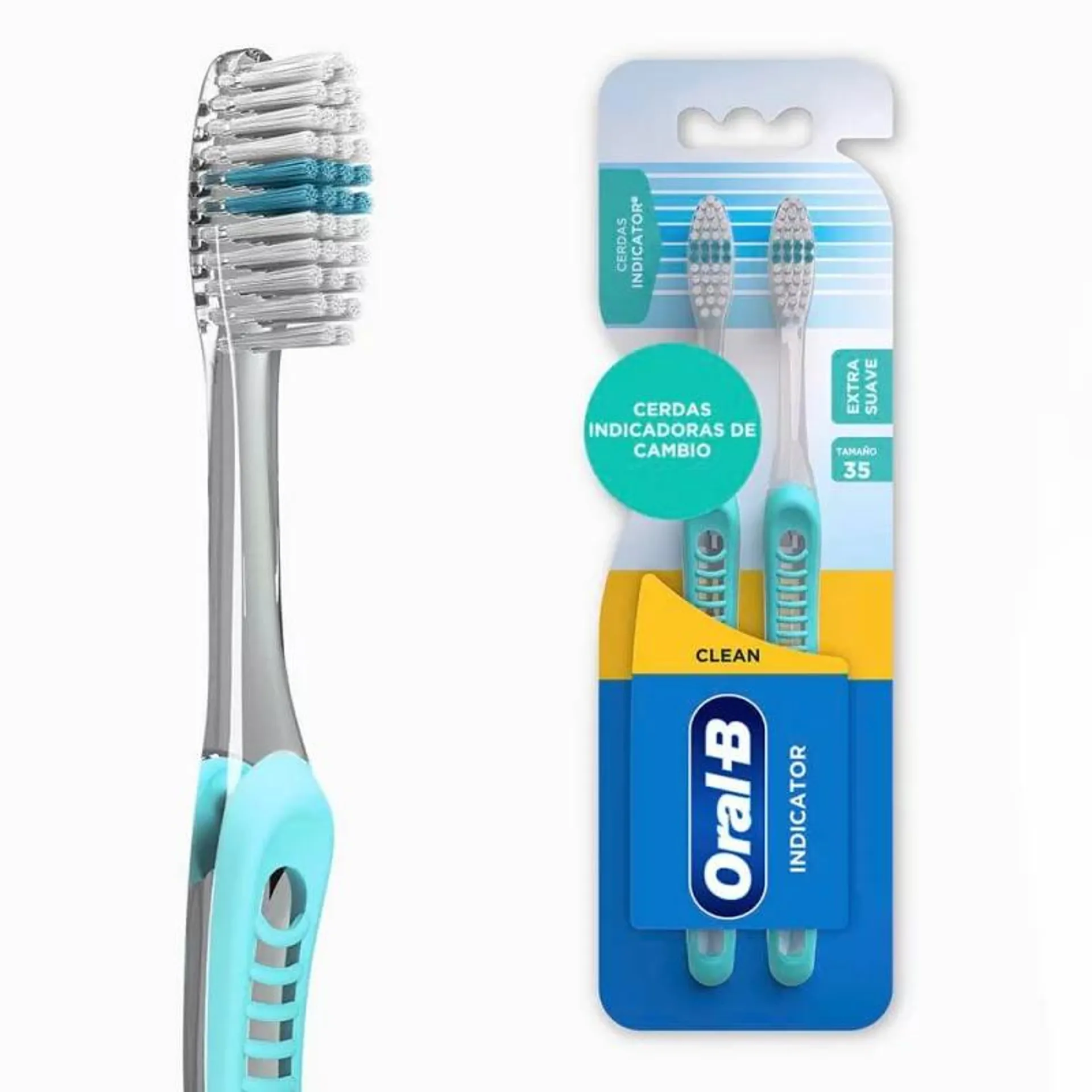 Cepillo Oral-B Indicator 2 x 1 Plus Medio