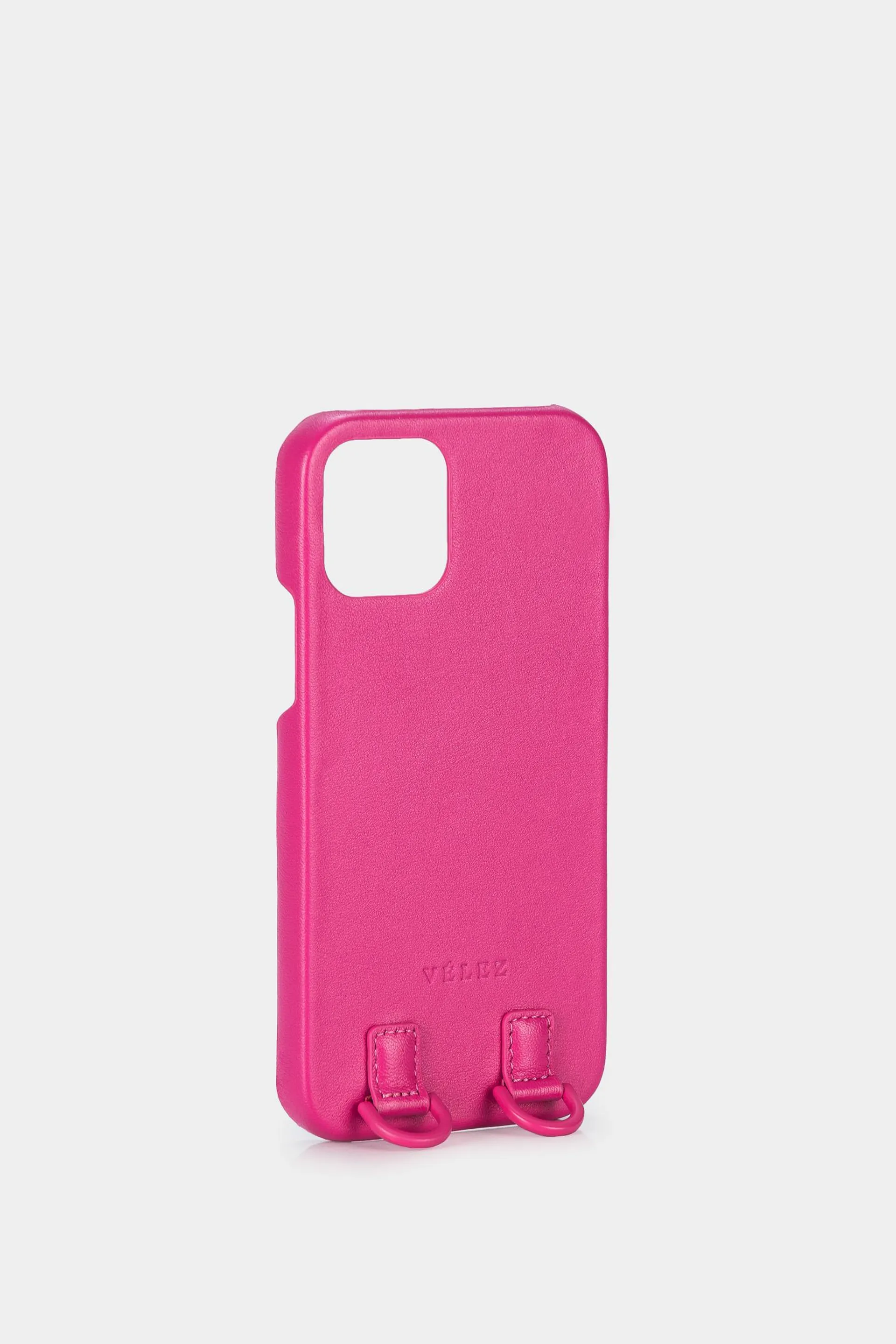 Porta celular Muji de cuero para mujer iphone 12