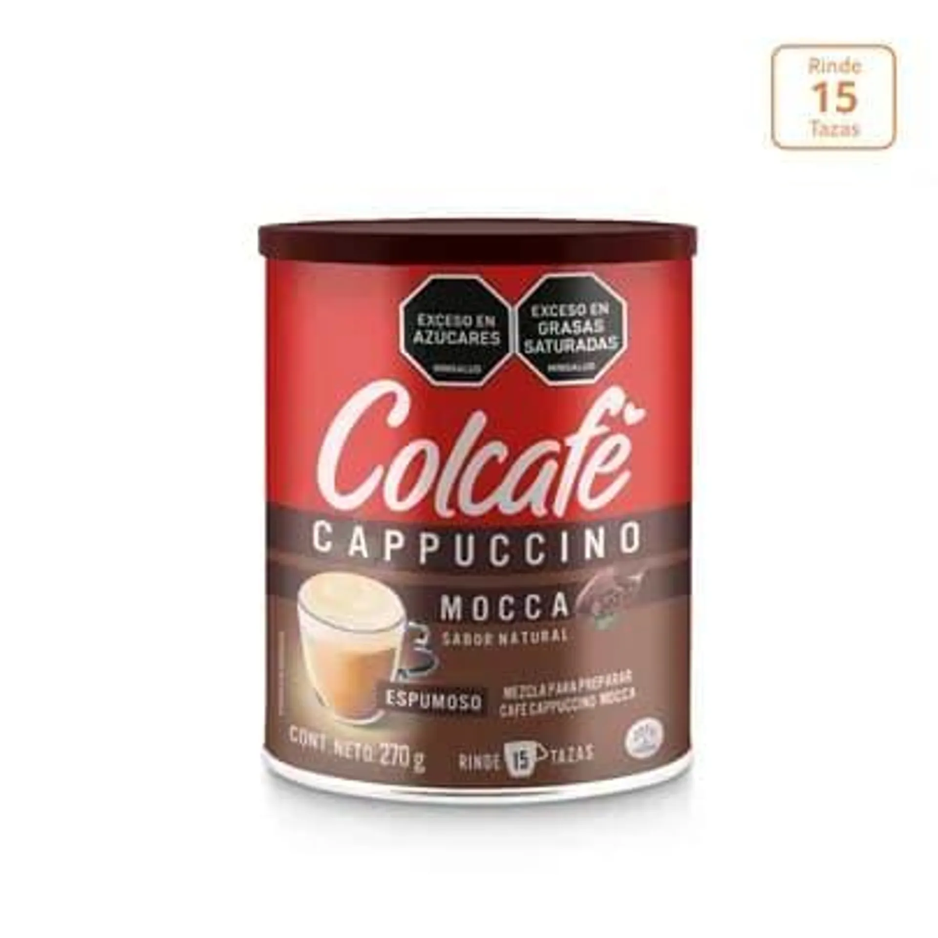 Cappuccino Colcafé Mocca lata x 270gr