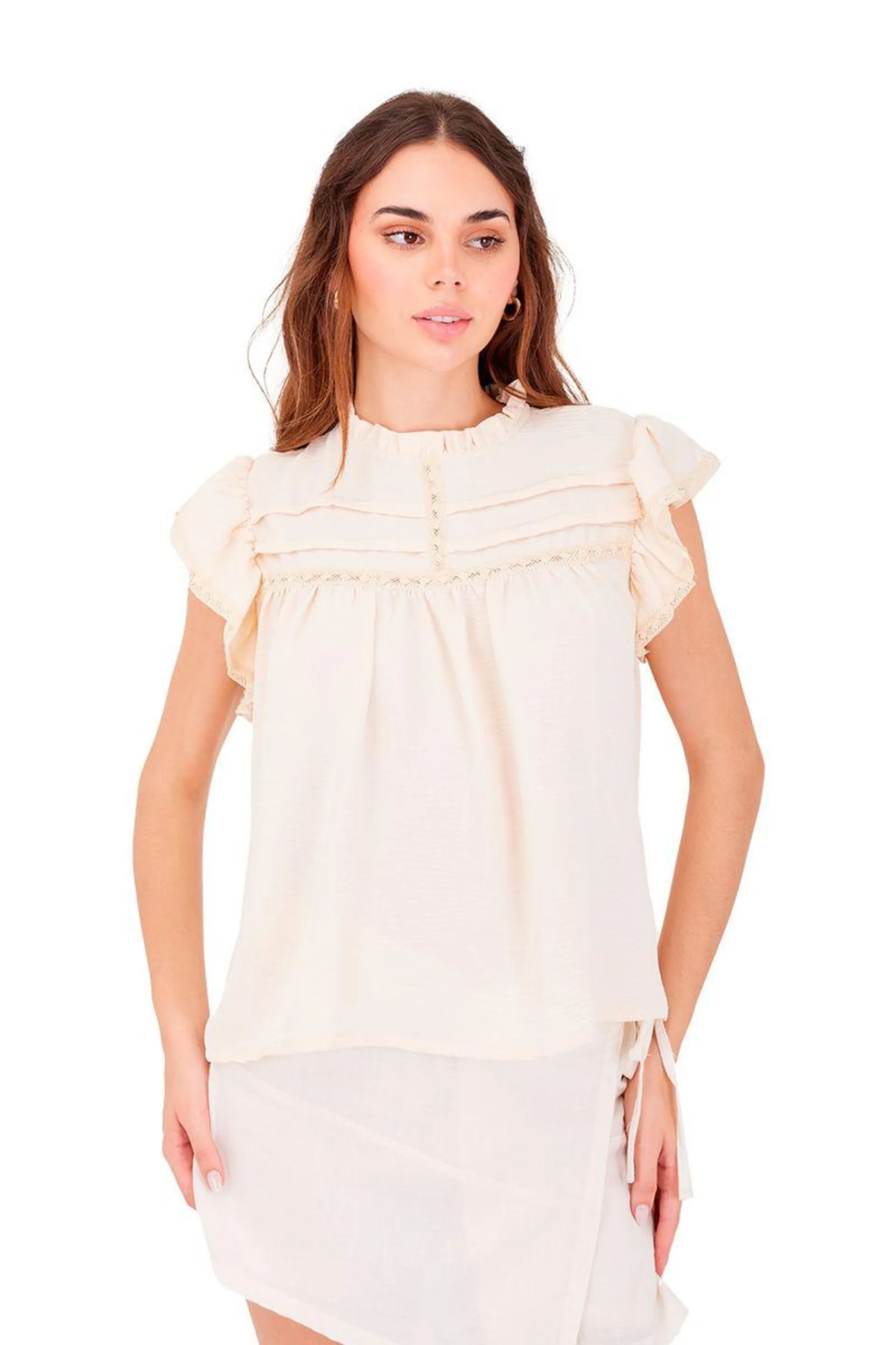 Blusa Beige Bliss