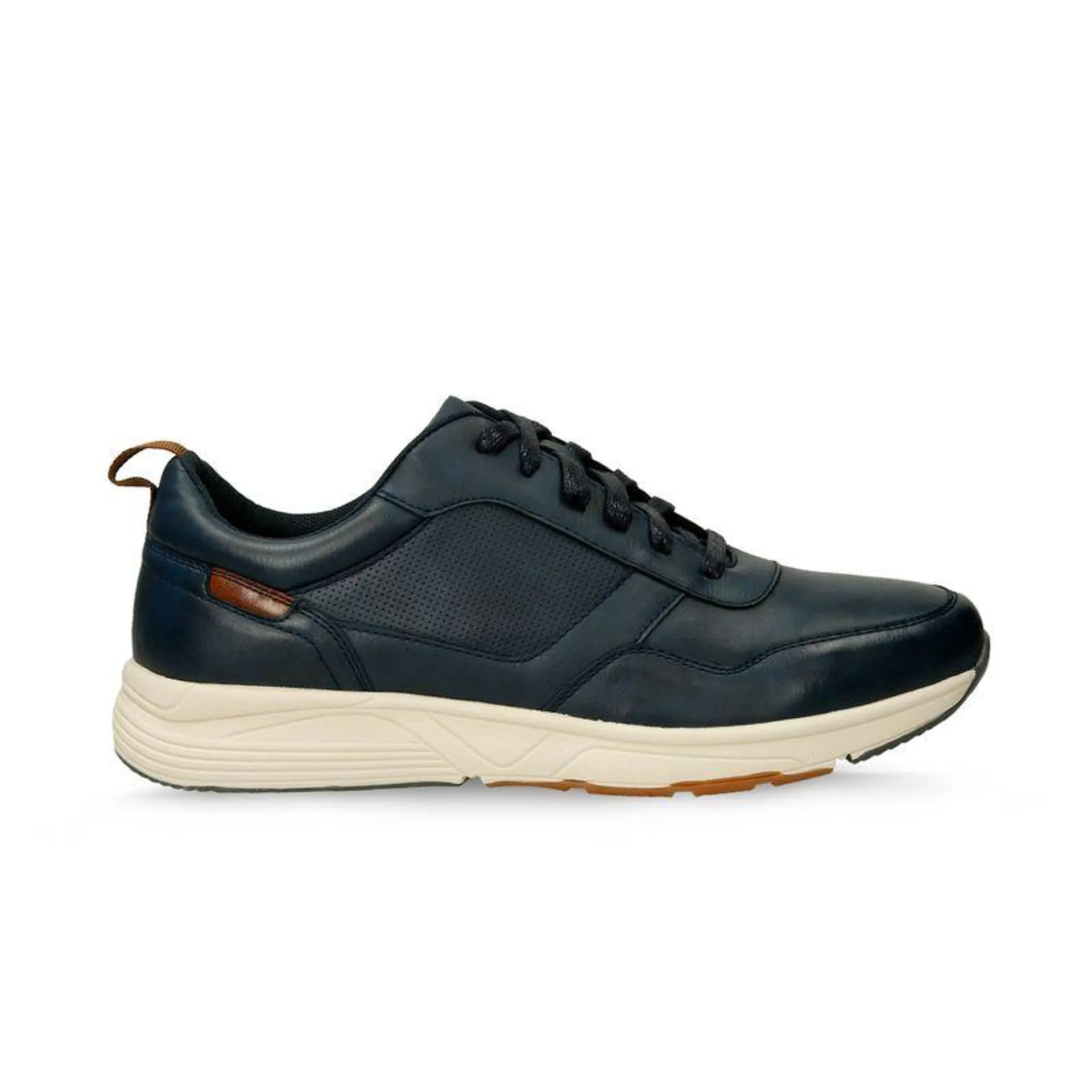 Tenis Casuales Azul Bata Comfit Lenny Cor Hombre