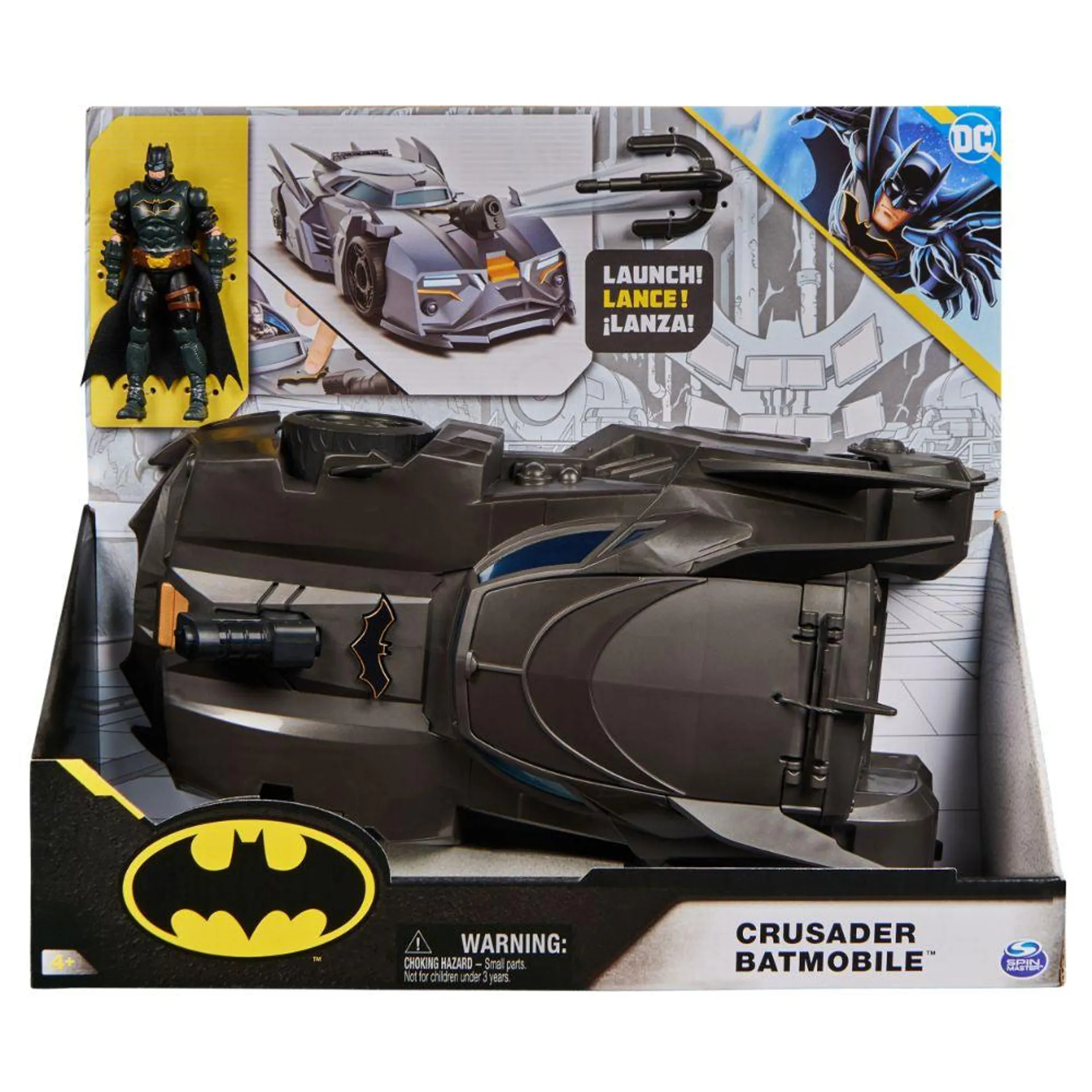 Batman Vehículo Crusader C/Fig. 4
