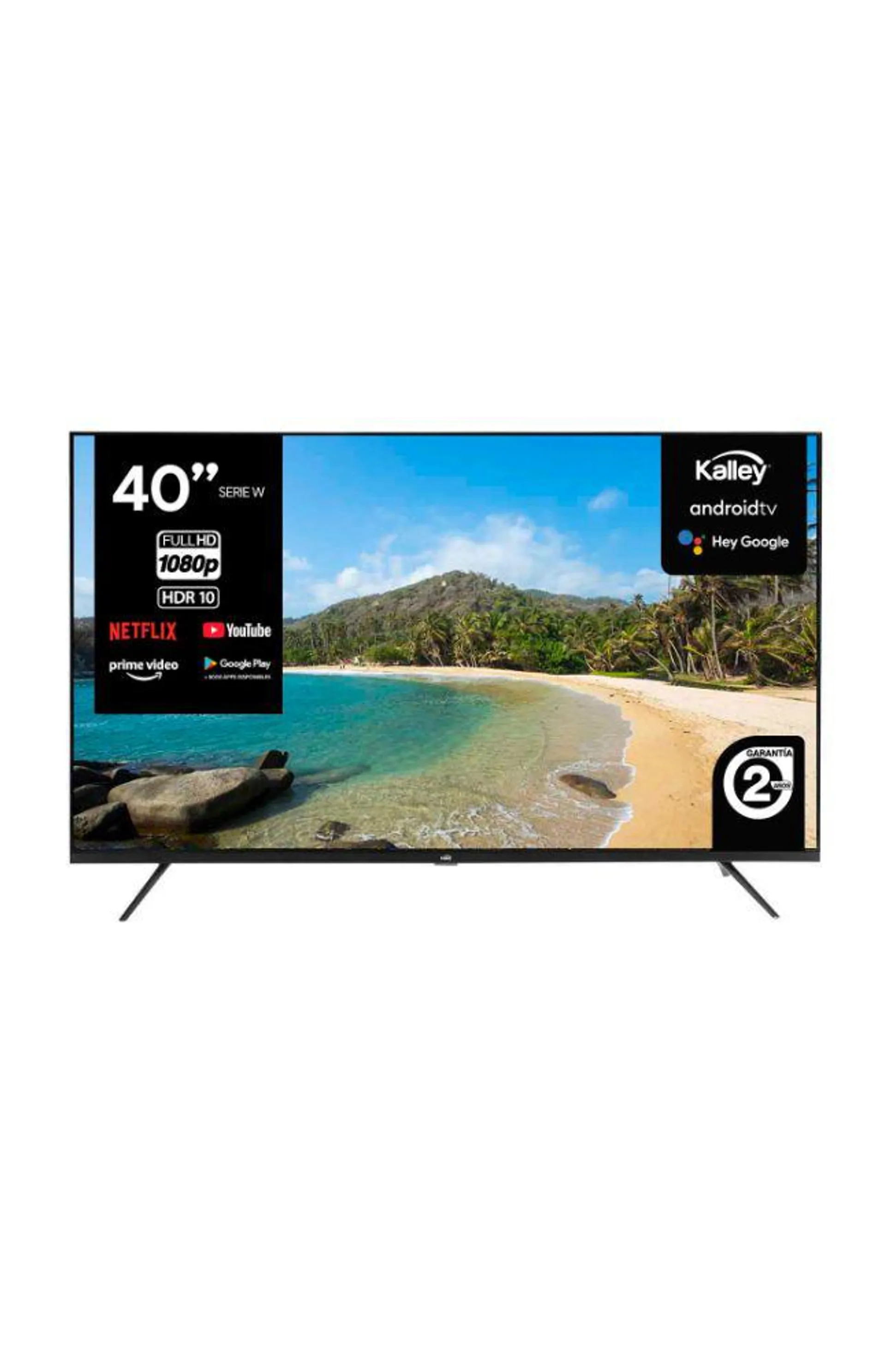 TV Kalley 40" K-ATV40FHDW FHD LED Smart TV Android