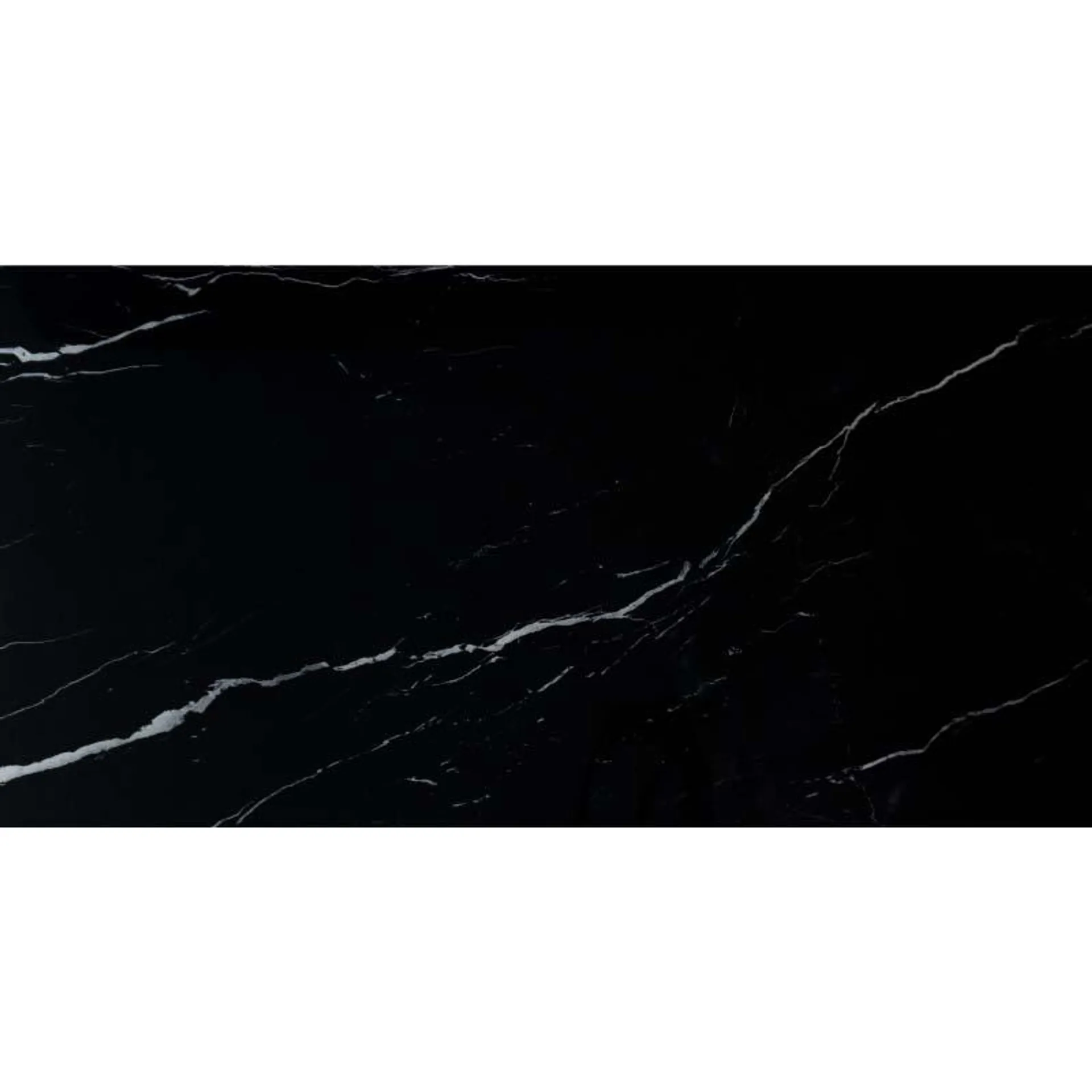 Piso porcelanato esmaltado tipo marmol flash black 60x120 cm