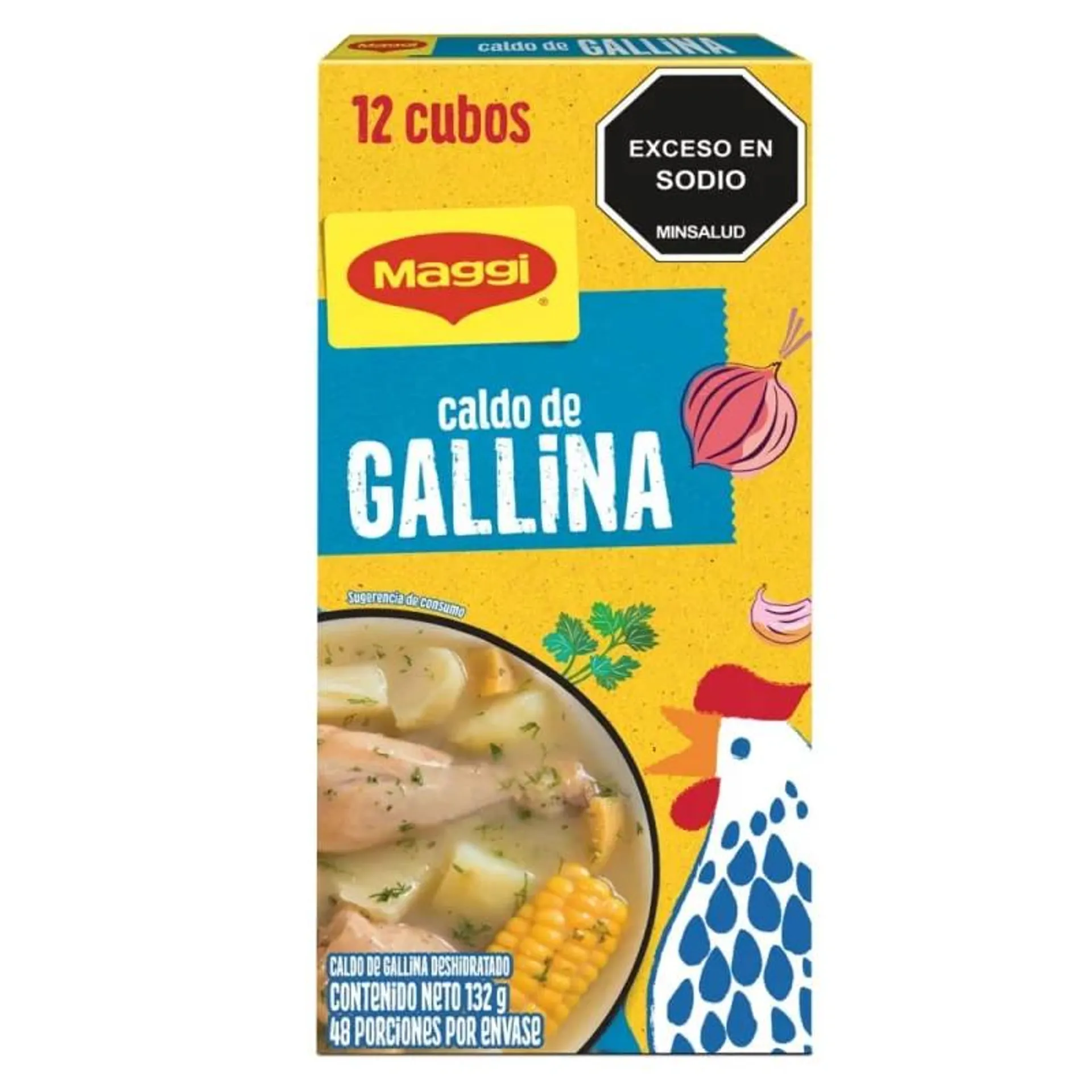 Caldo Maggi Cubos X 12 Cubos