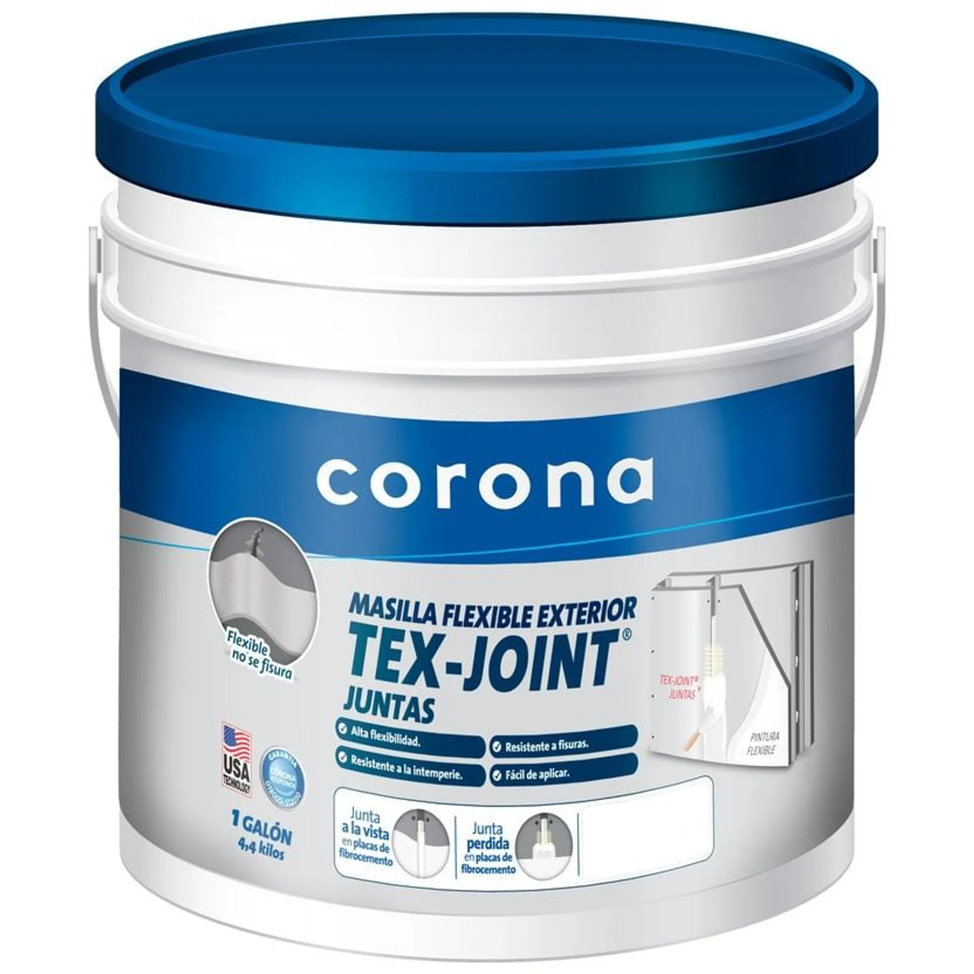 Masilla Texjoint Juntas 1Gl 4,4kg