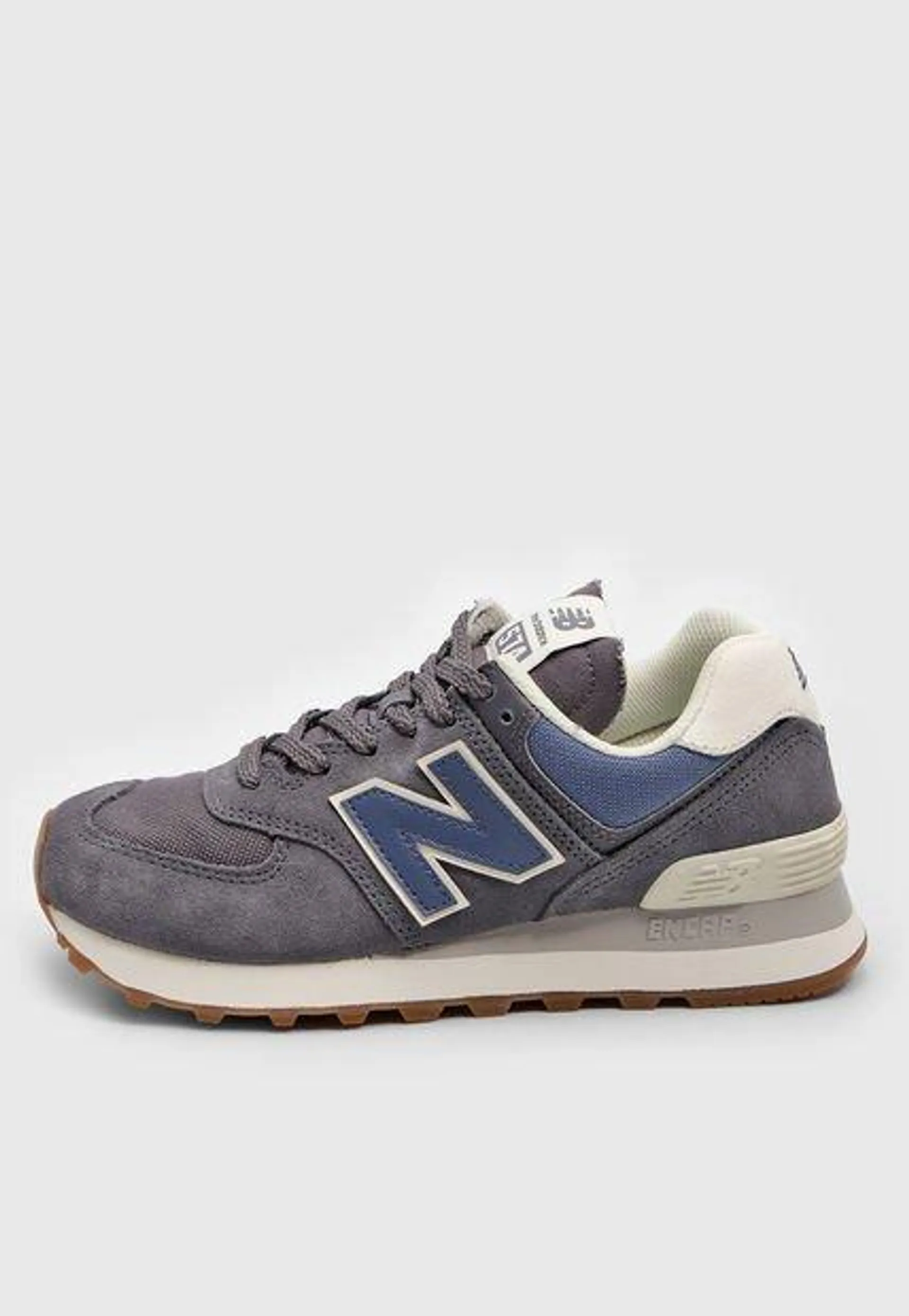 Tenis Lifestyle Gris-Azul-Marfil New Balance 574