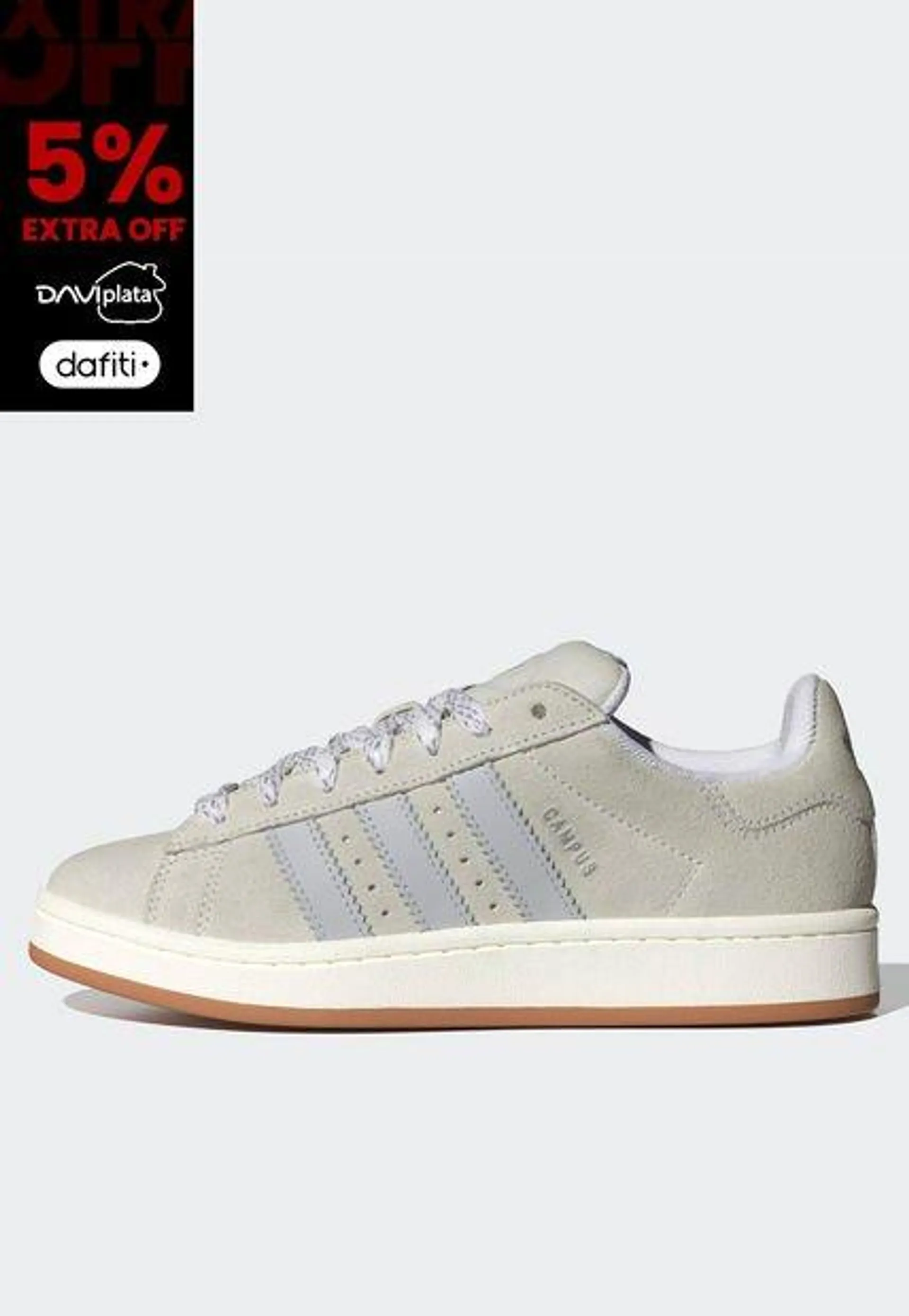 Tenis Lifestyle Gris-Marfil adidas Originals CAMPUS 00s