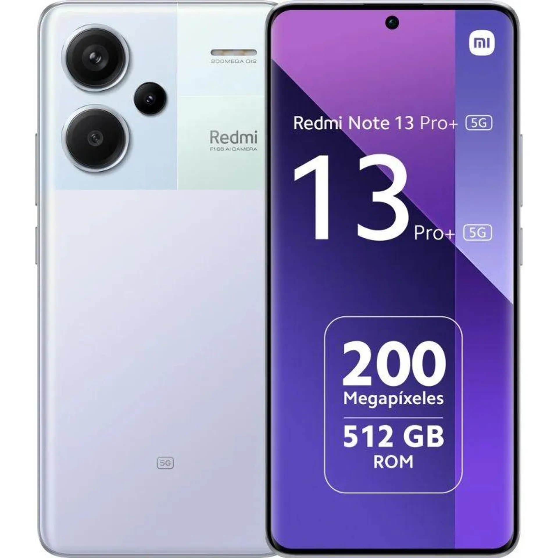 Celular Xiaomi Redmi Note 13 Pro Plus 5G 512Gb / 12Ram / 200Mp Lila