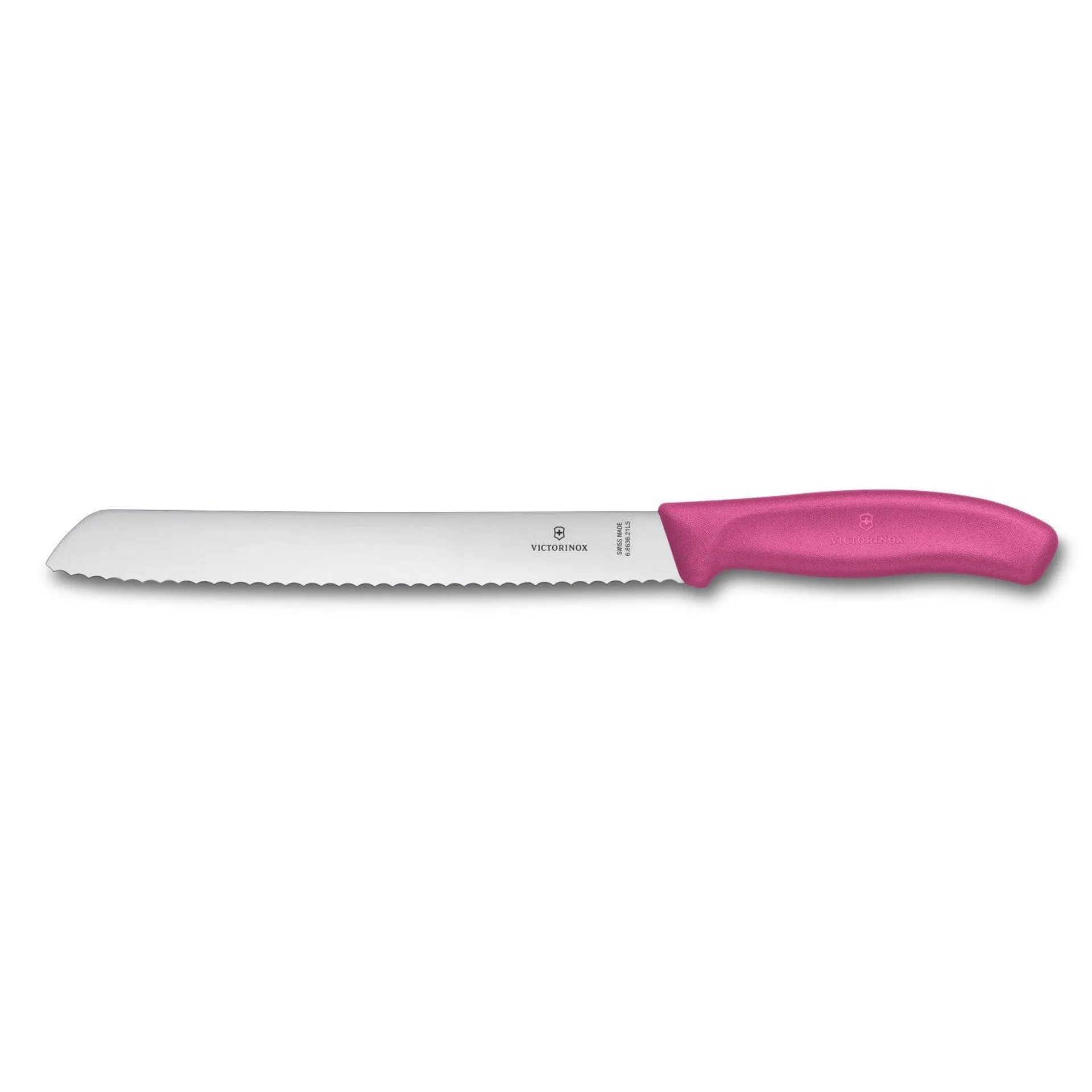 CUCHILLO VICTORINOX PARA PAN SC, ROSADO 6.8636.21L5B