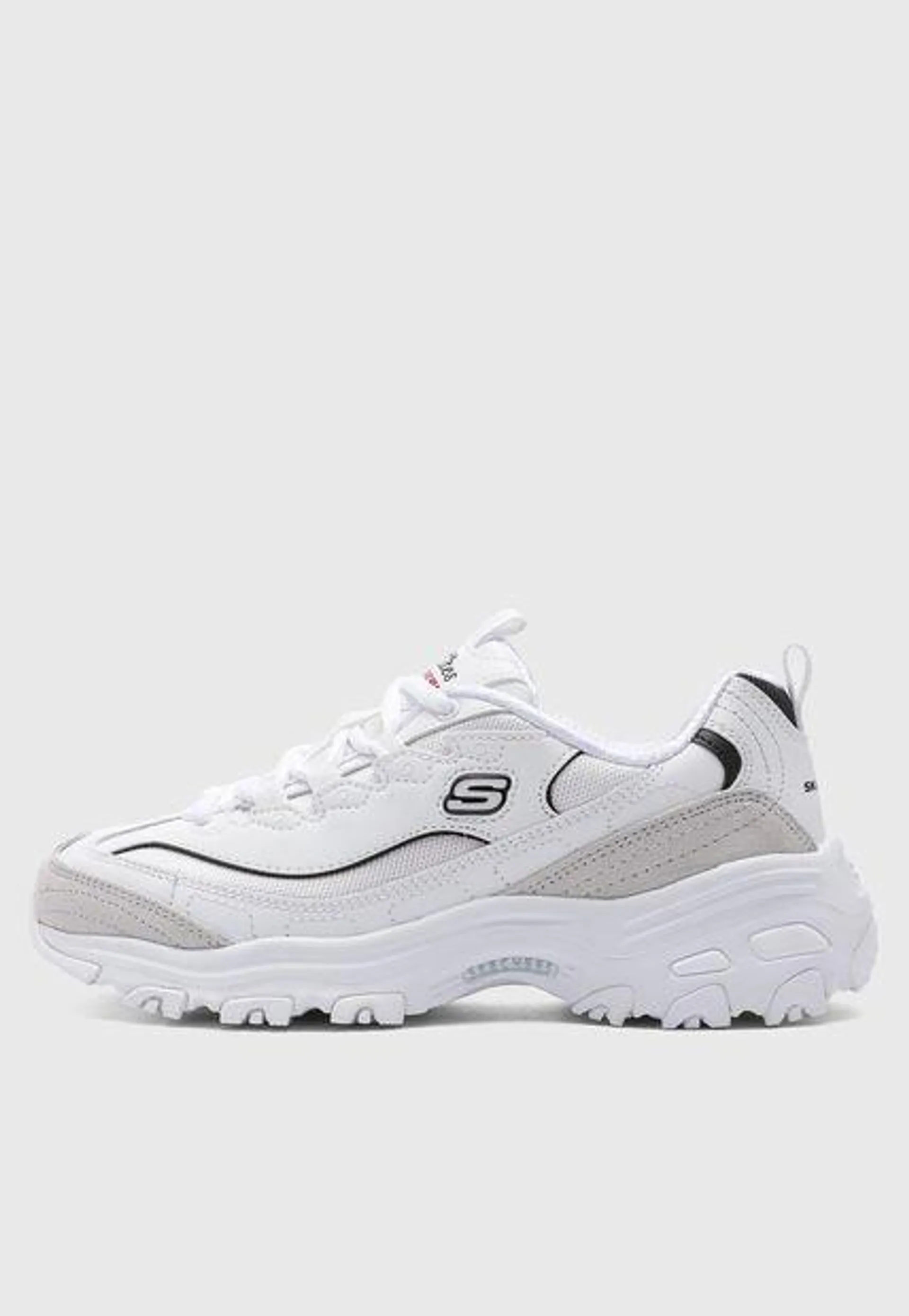 Tenis Lifestyle Blanco-Gris-Negro SKECHERS D'lites - New Heat