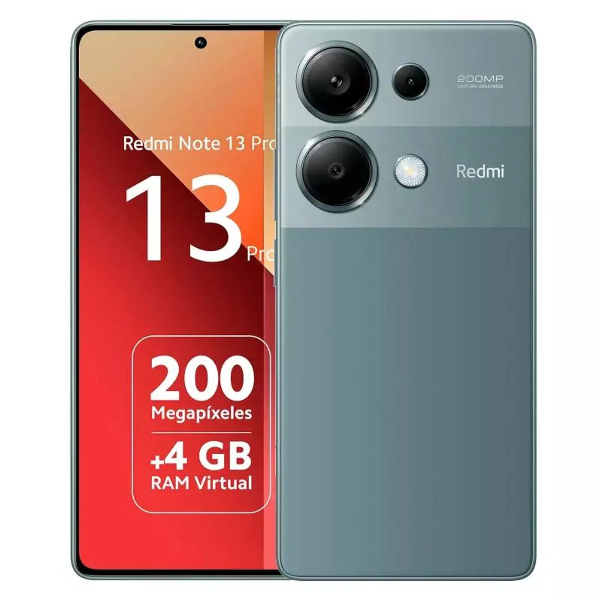 Celular Xiaomi Redmi Note 13 Pro 8RAM 256GB 5000mAh 67w Verde