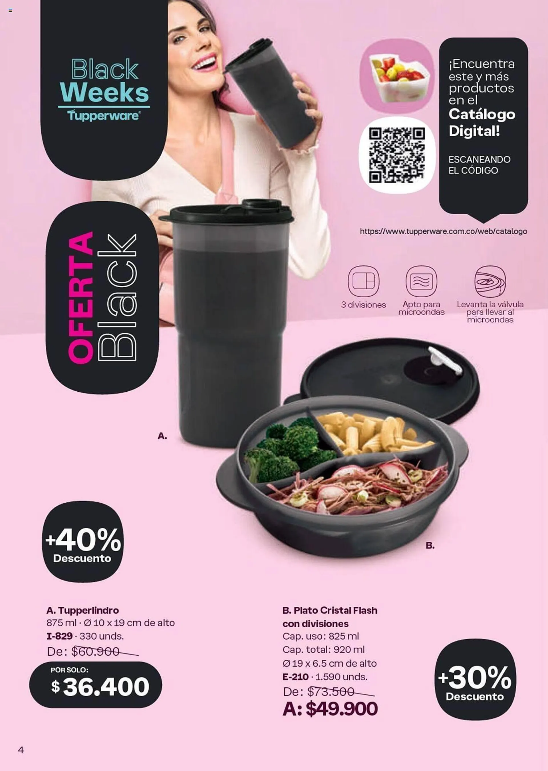 Catalogo de Catálogo Tupperware 4 de octubre al 31 de octubre 2024 - Pag 4