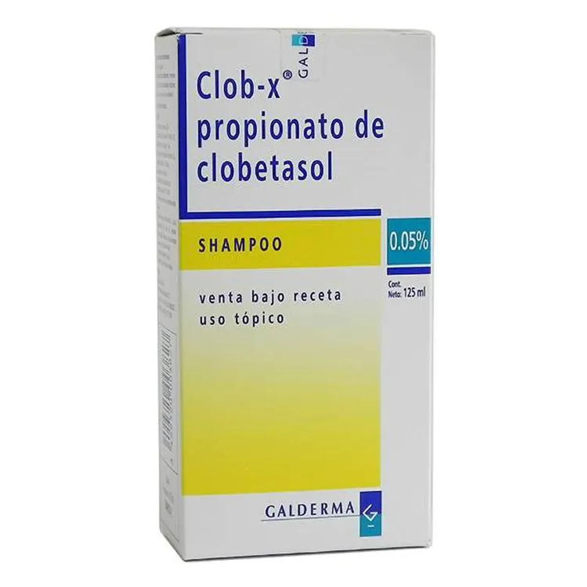 Clob-x Shampoo 0.05 Caja Con Frasco Con 125 mL