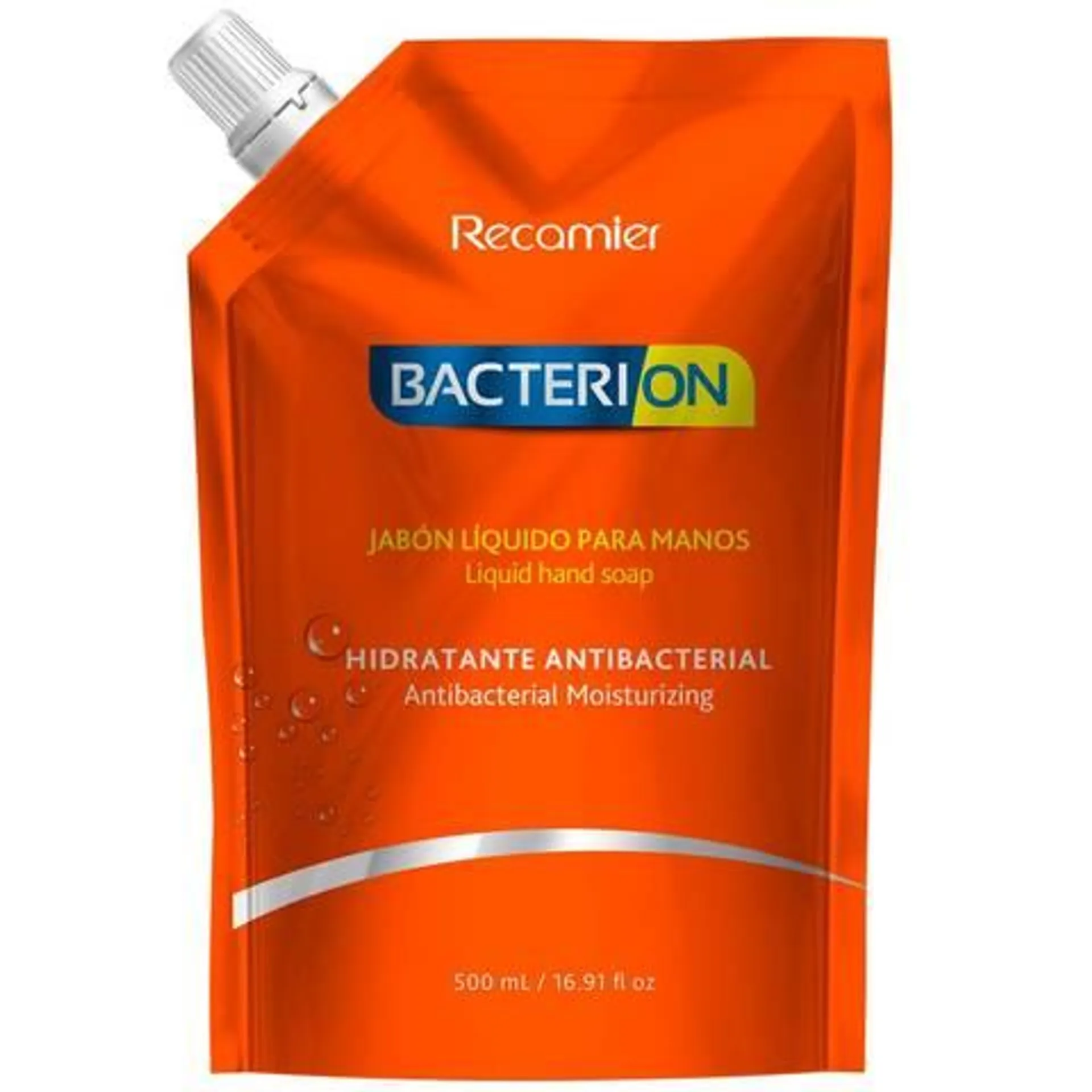 Jabon Liquido Manos Bacterion Rpto A/bacterial Doypack X 500 Ml