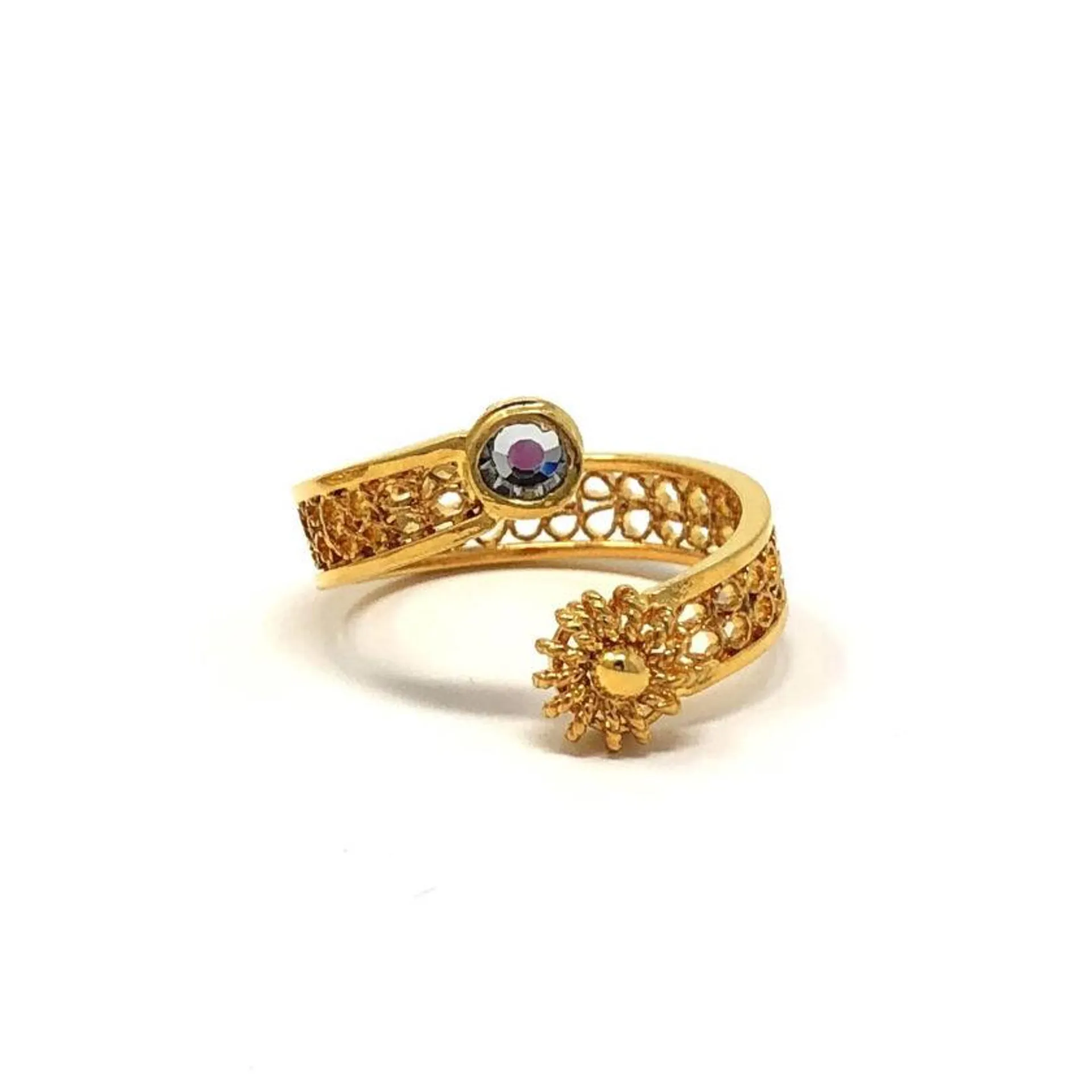 Anillo Mini tomatillo golden