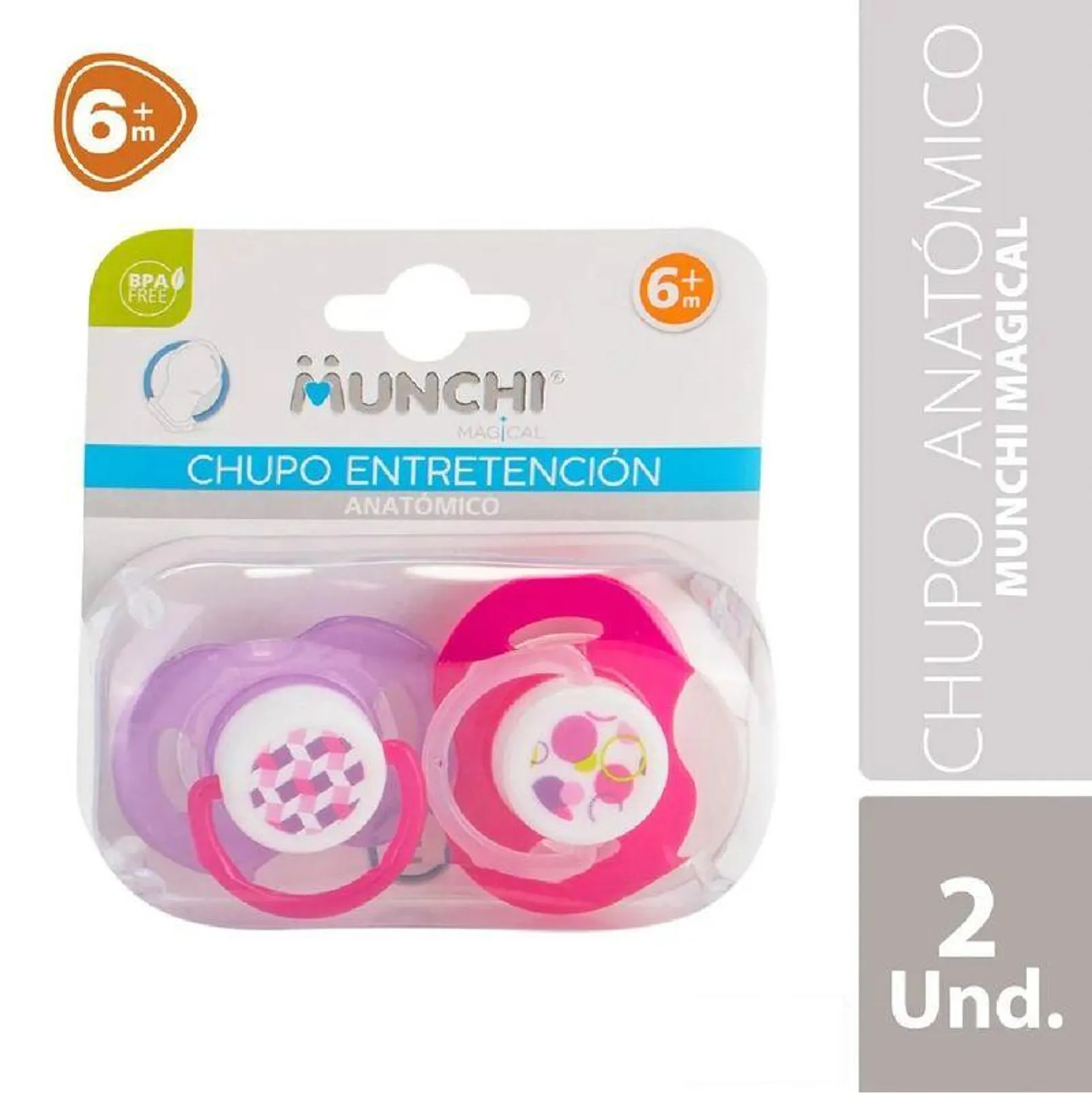 Chupo Munchi Magical Entretencion (6+m) X 2 Und