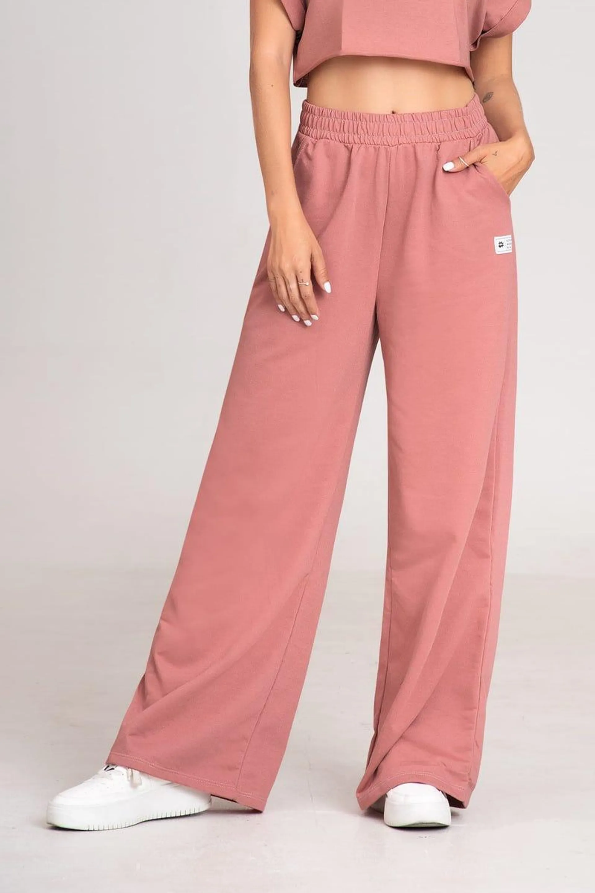 PANTALON BOTA AMPLIA Rosado