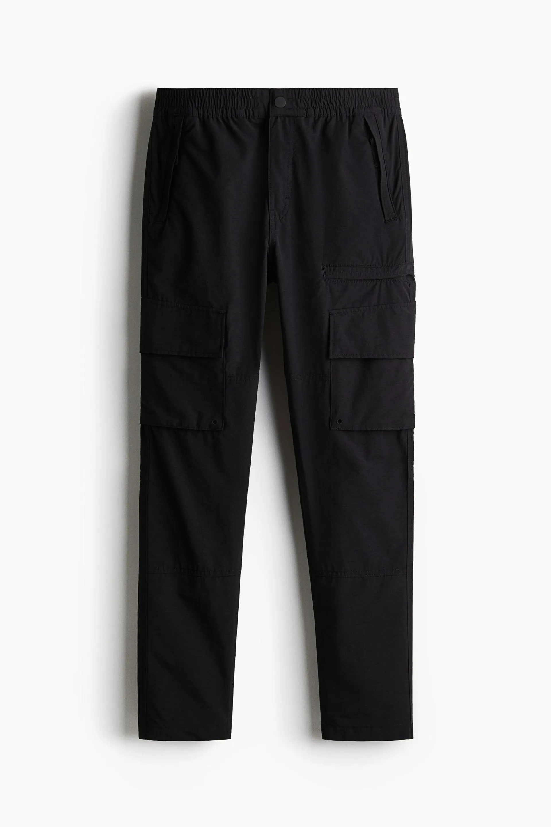 Pantalón cargo en sarga Regular Fit
