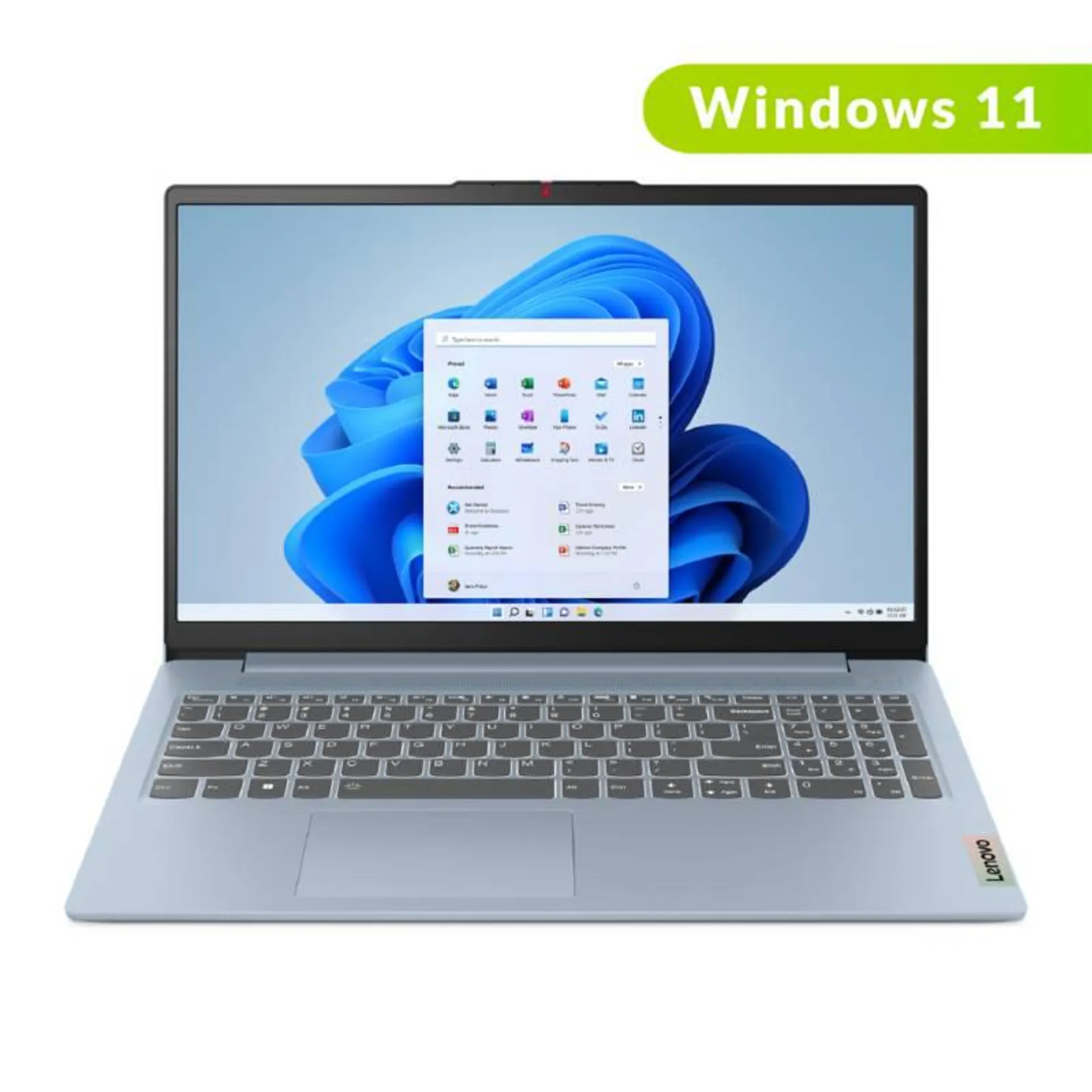 Portátil Lenovo Ideapad Slim 3 | AMD Ryzen 5 | 8GB de RAM | 512GB SSD de Almacenamiento | Windows 11 | Pantalla de 15.6 pulgadas | IP Slim 3 | Computador Portátil