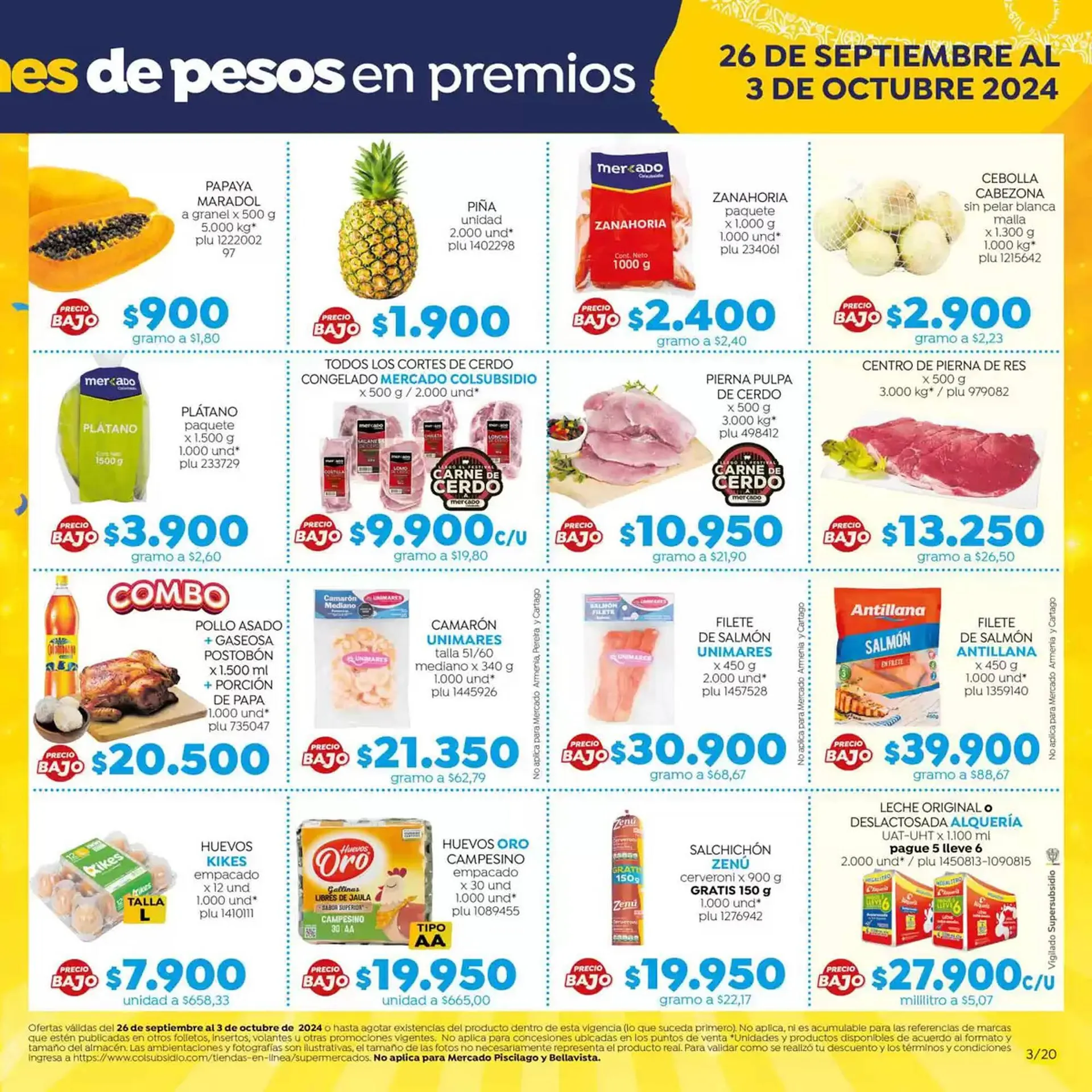 Catalogo de Catálogo Colsubsidio 26 de septiembre al 3 de octubre 2024 - Pag 3