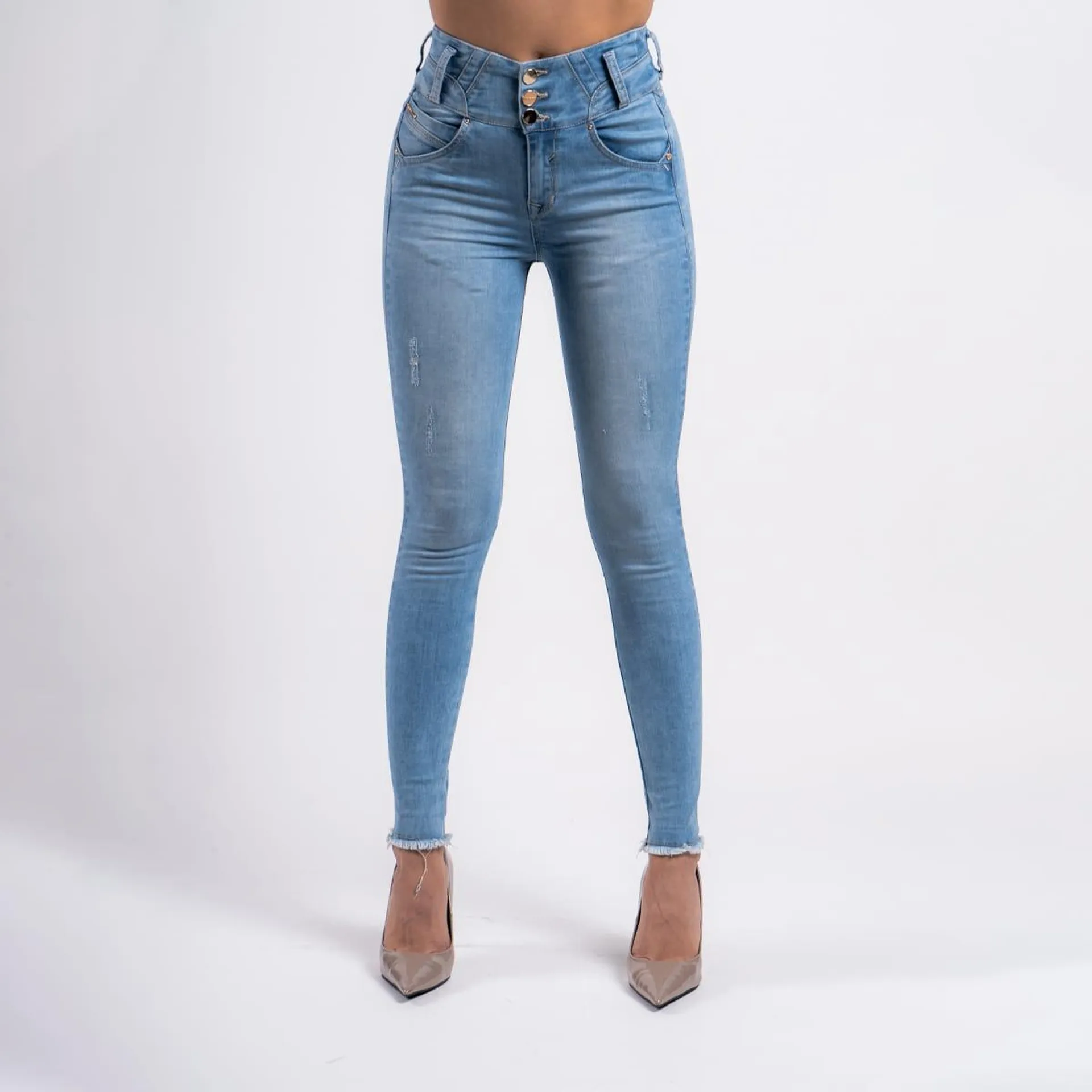 Jean Skinny Gold Celebrety