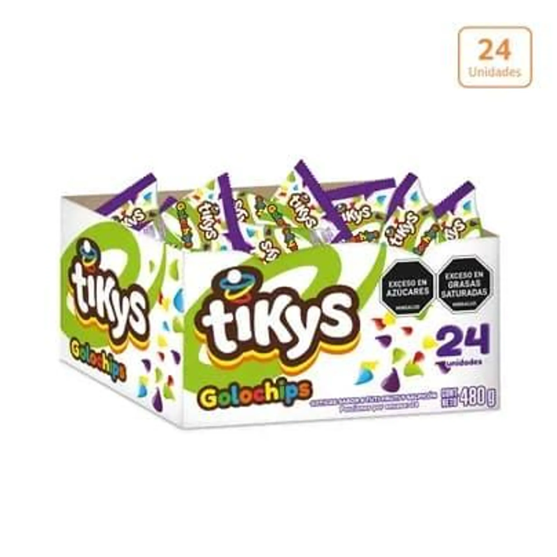 Golochips Tikys x 24unds x 20gr c/u