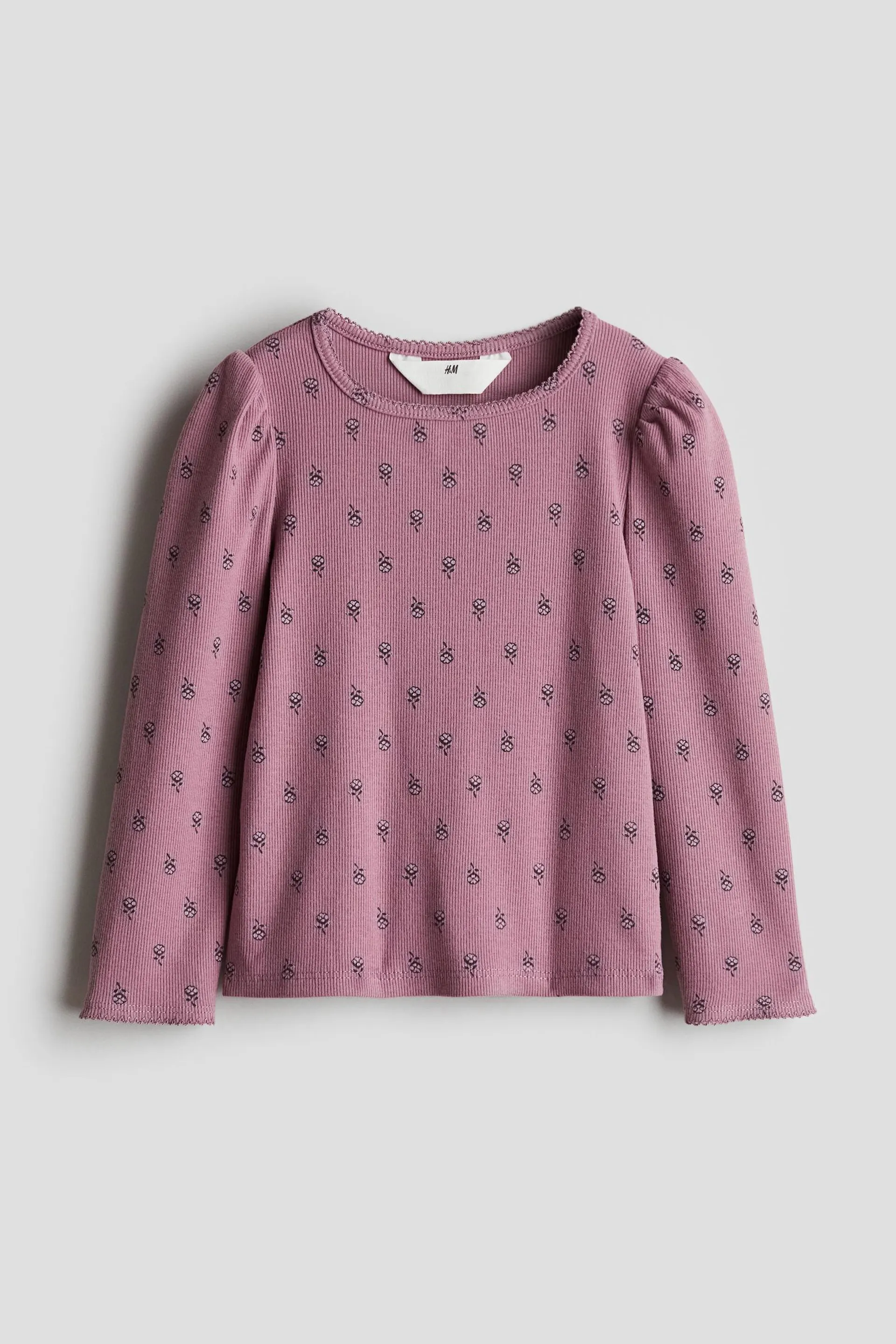 Camiseta de punto con ribetes de picot - H&M Colombia | Moda online, ropa de Mujer, Hombre, Bebé y  Niños | H&M CO