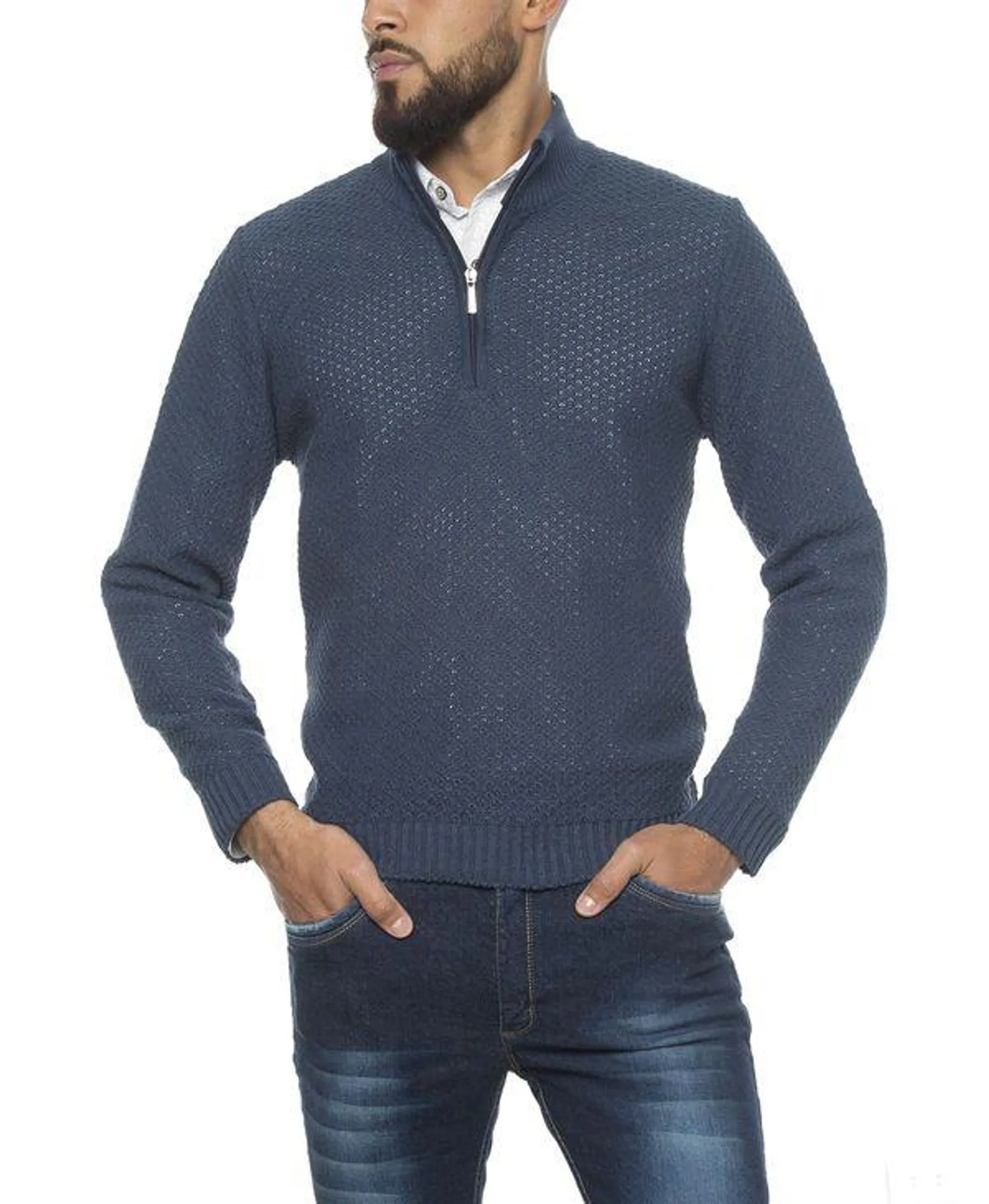 Sweater Cremallera