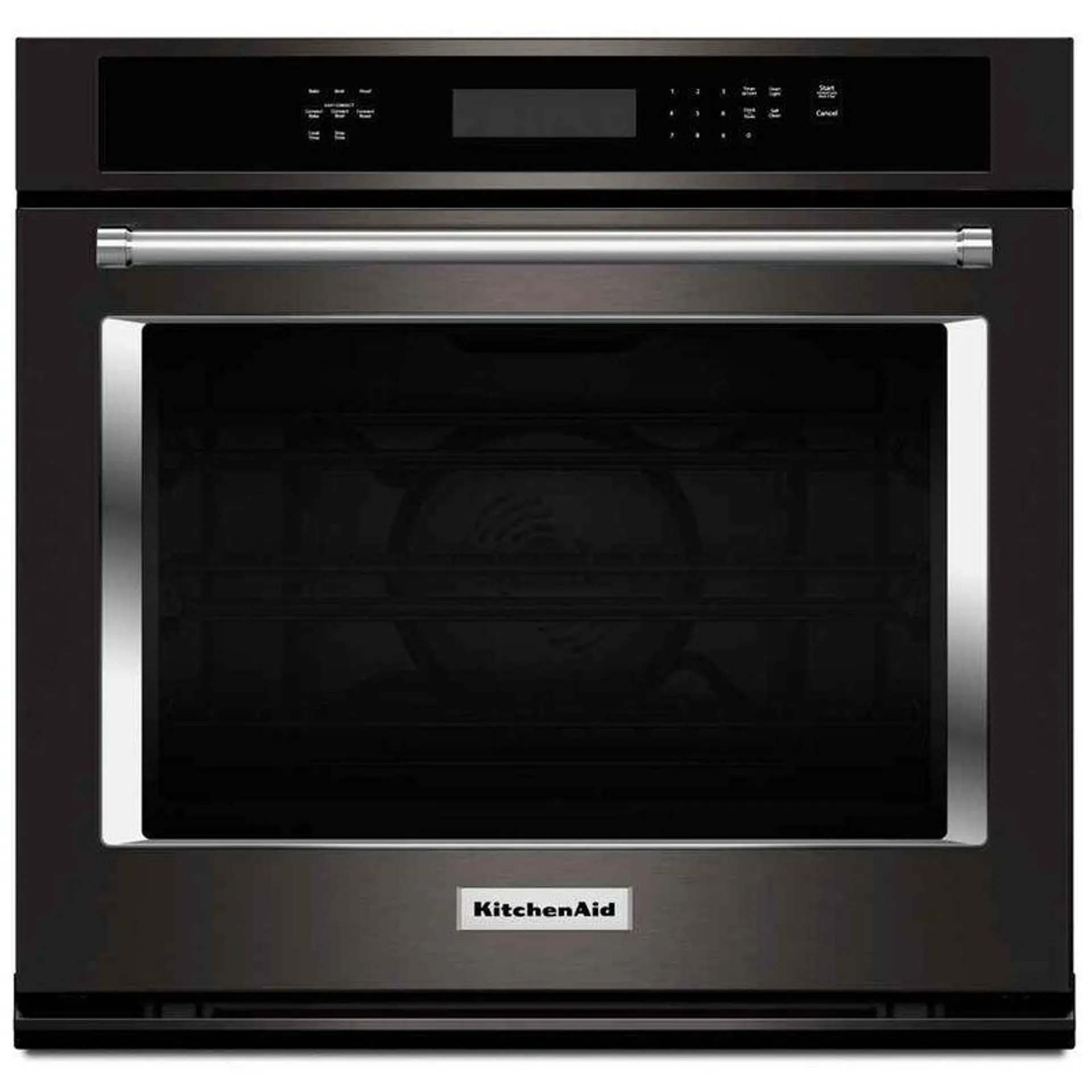 Horno Eléctrico Sencillo 30" KitchenAid Black on Stainless